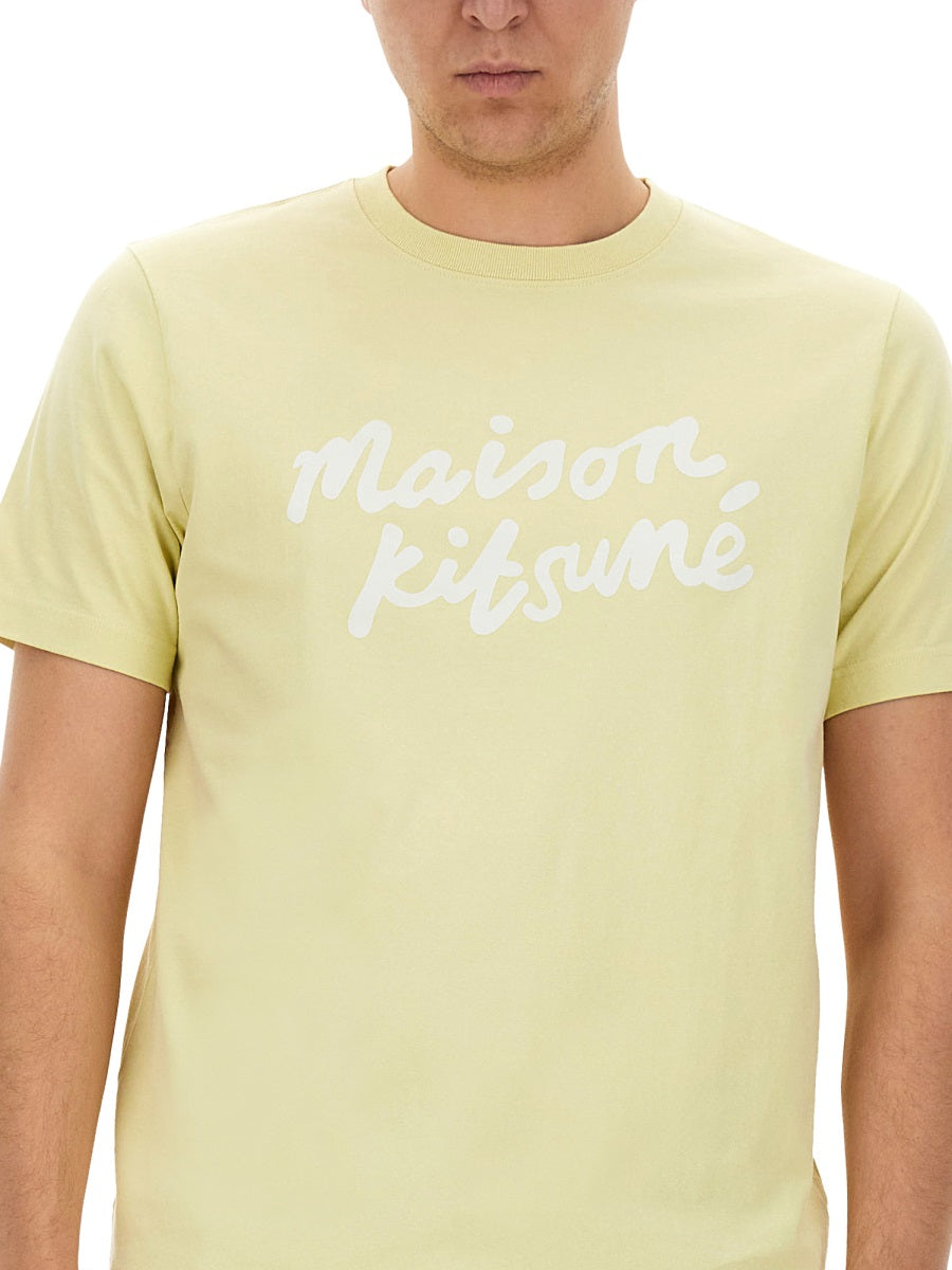 MAISON KITSUNÉ Logo T-Shirt - Size L