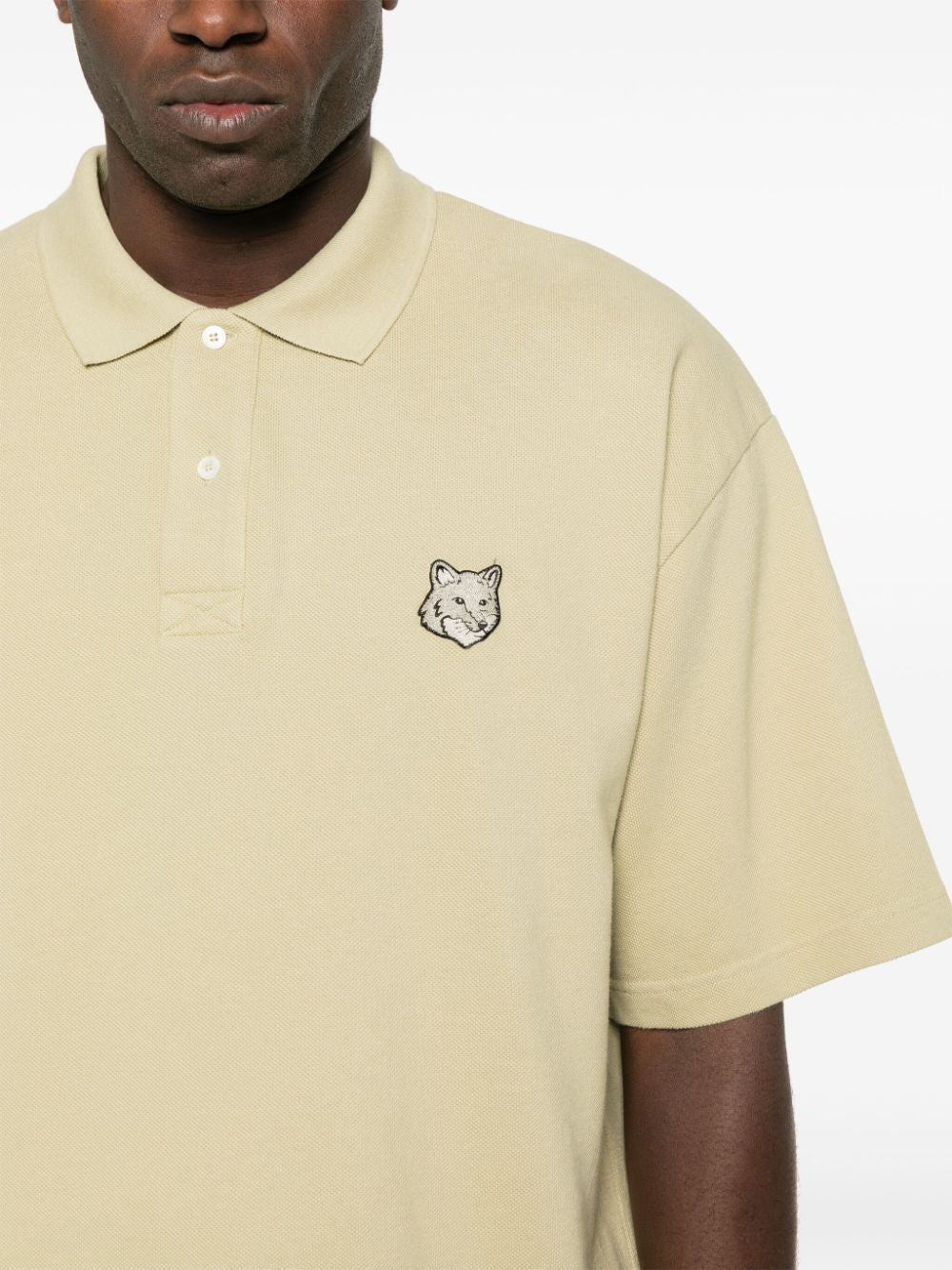 MAISON KITSUNÉ Classic Cotton Polo - Size L