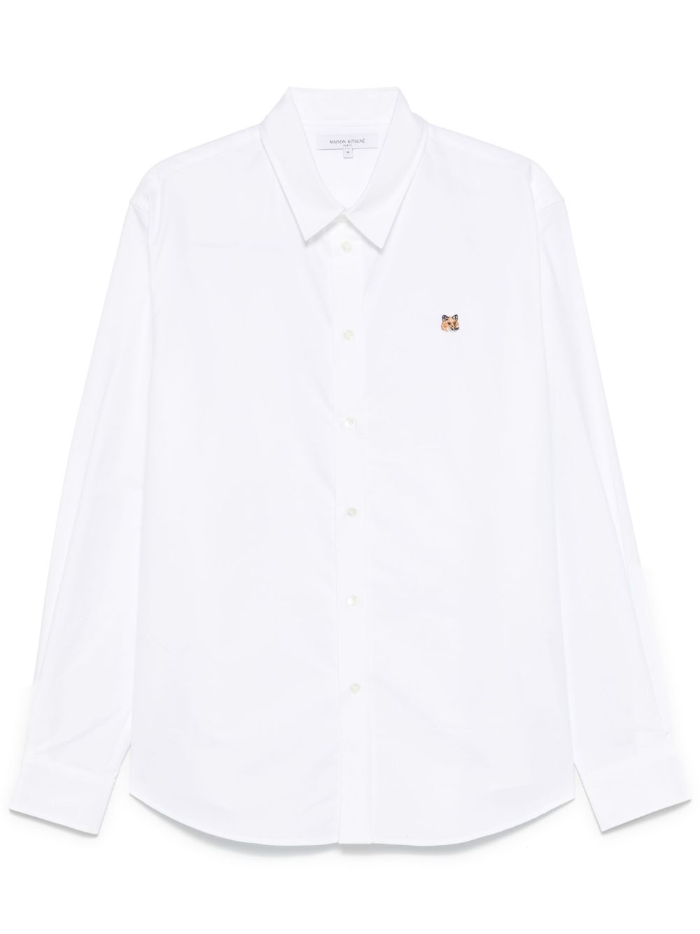 MAISON KITSUNÉ Classic Cotton Shirt with Button Fastening for Men
