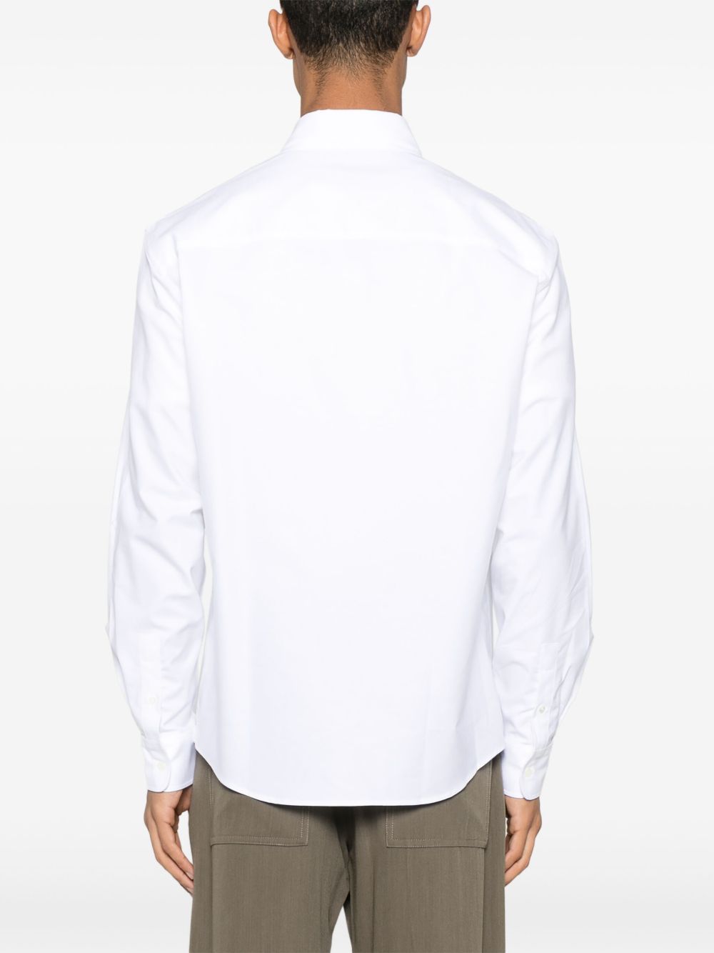MAISON KITSUNÉ Classic Cotton Shirt with Button Fastening for Men