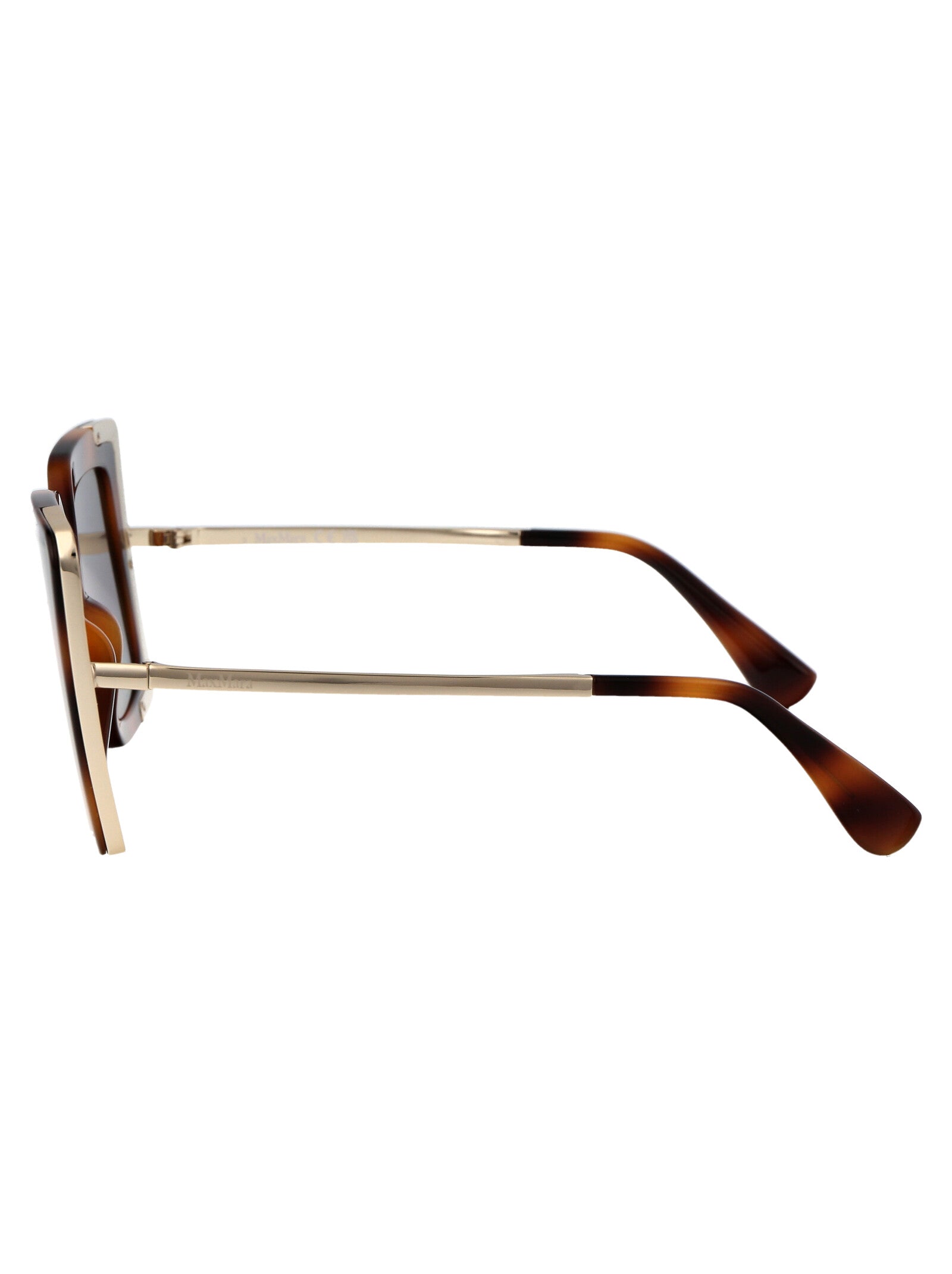 MAX MARA Havana Acetate Sunglasses - UNISEX