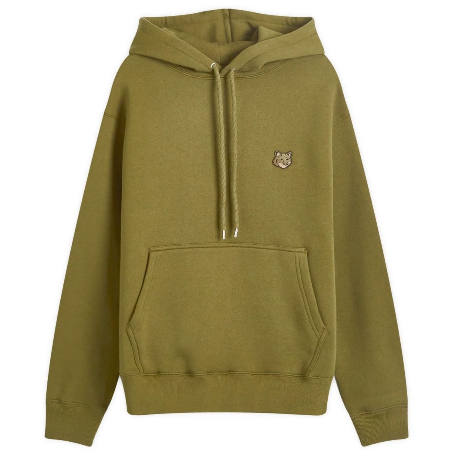 MAISON KITSUNÉ Bold Fox Head Comfort Hoodie for Men - FW24 Collection