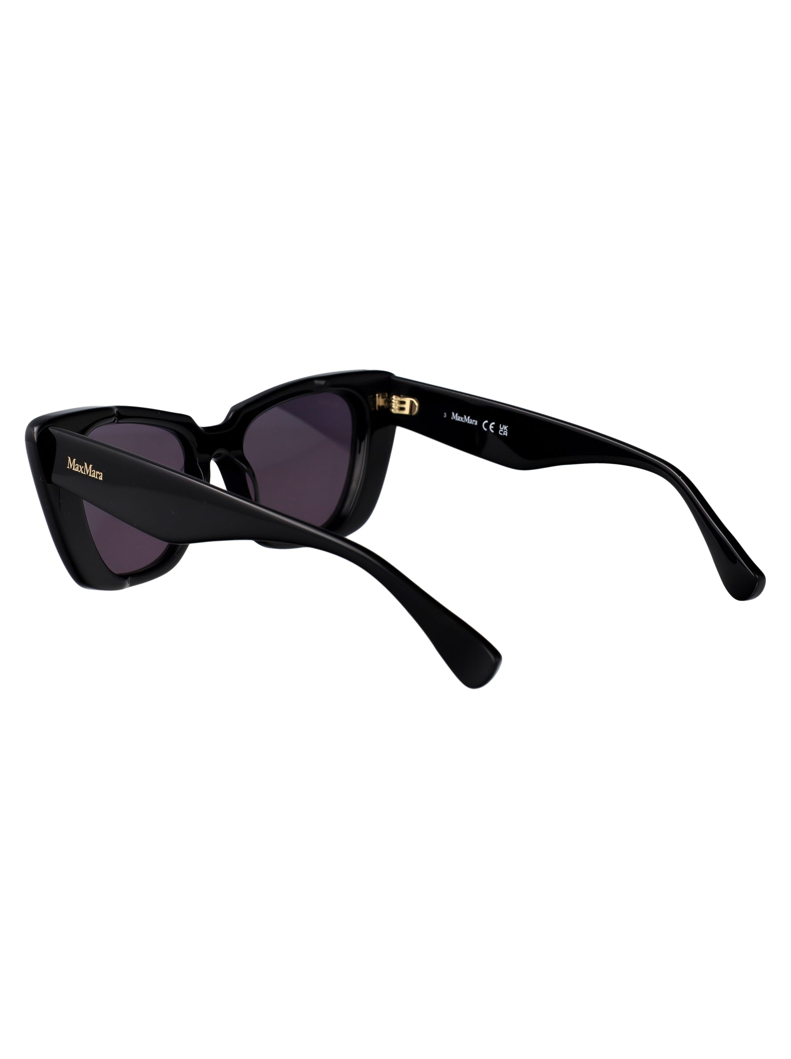 MAX MARA Chic Metal Sunglasses for Women