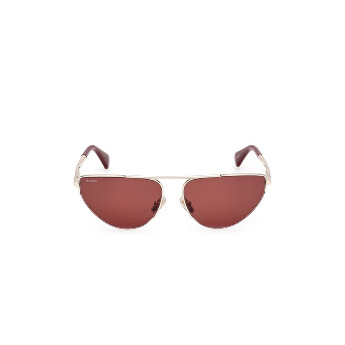 MAX MARA Stylish Unisex Sunglasses with Elegant Metal Frame