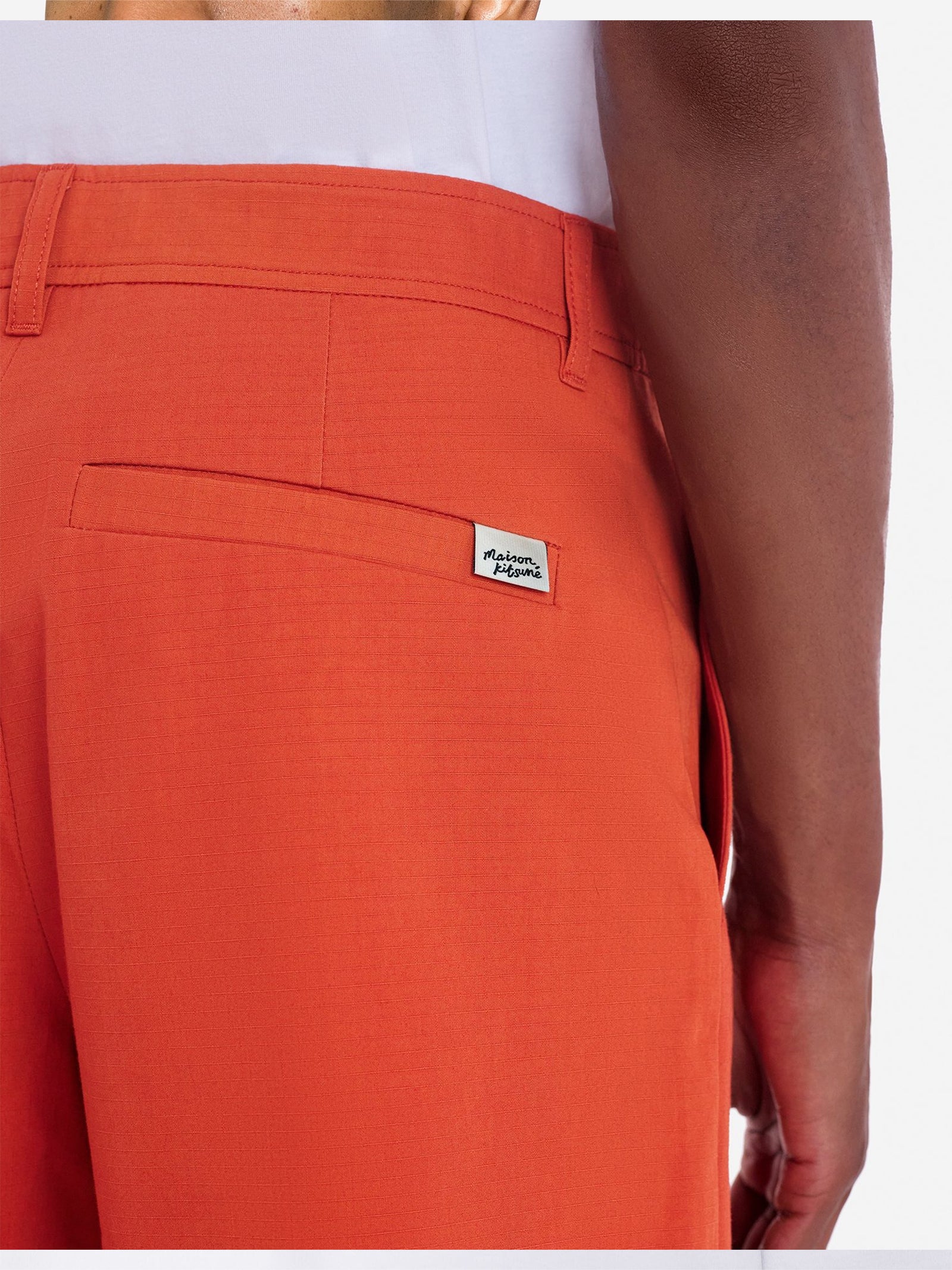 MAISON KITSUNÉ Men's Cotton Bermuda Shorts