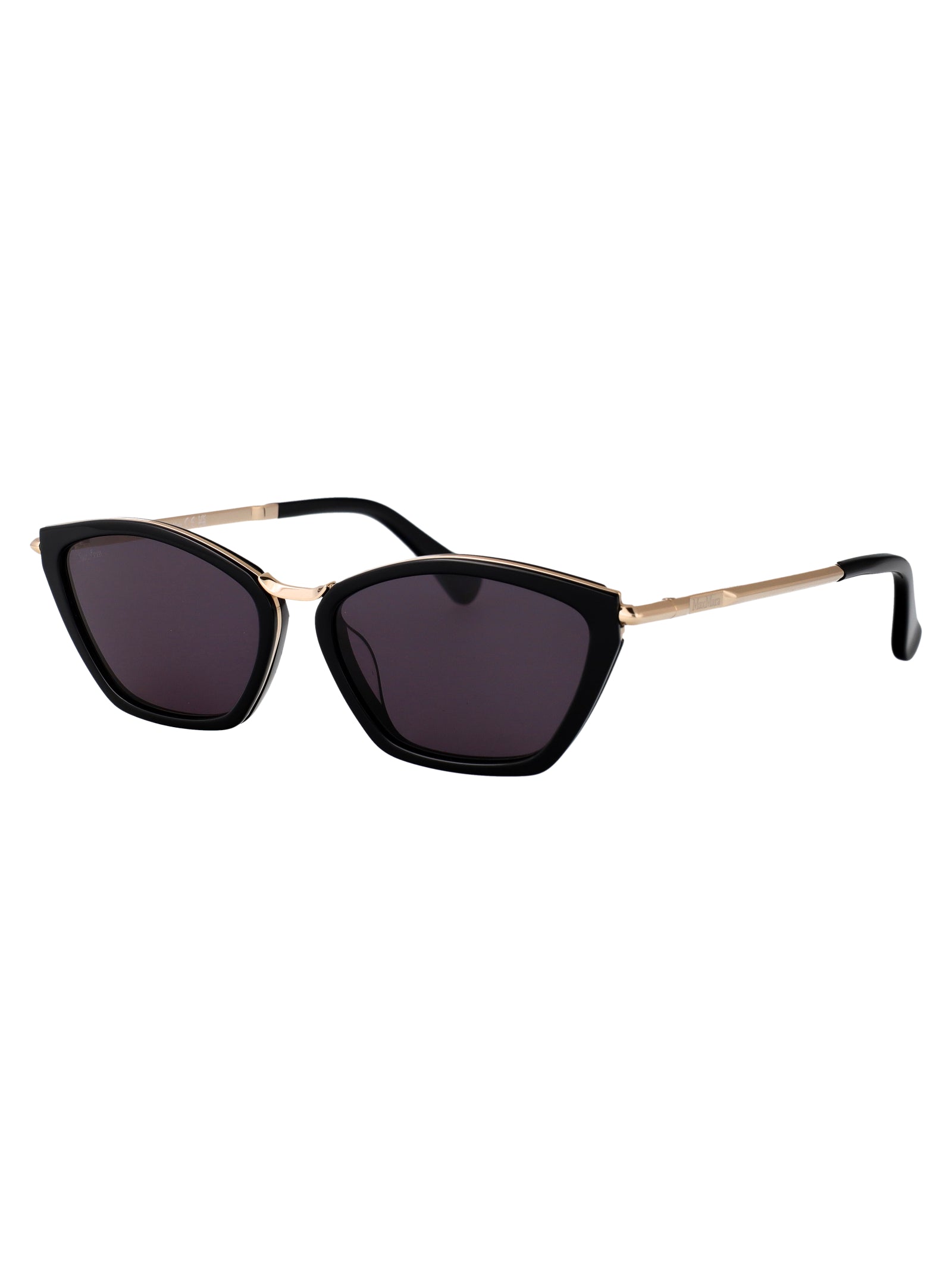 MAX MARA Sleek Metal Sunglasses for Women - SS25 Collection