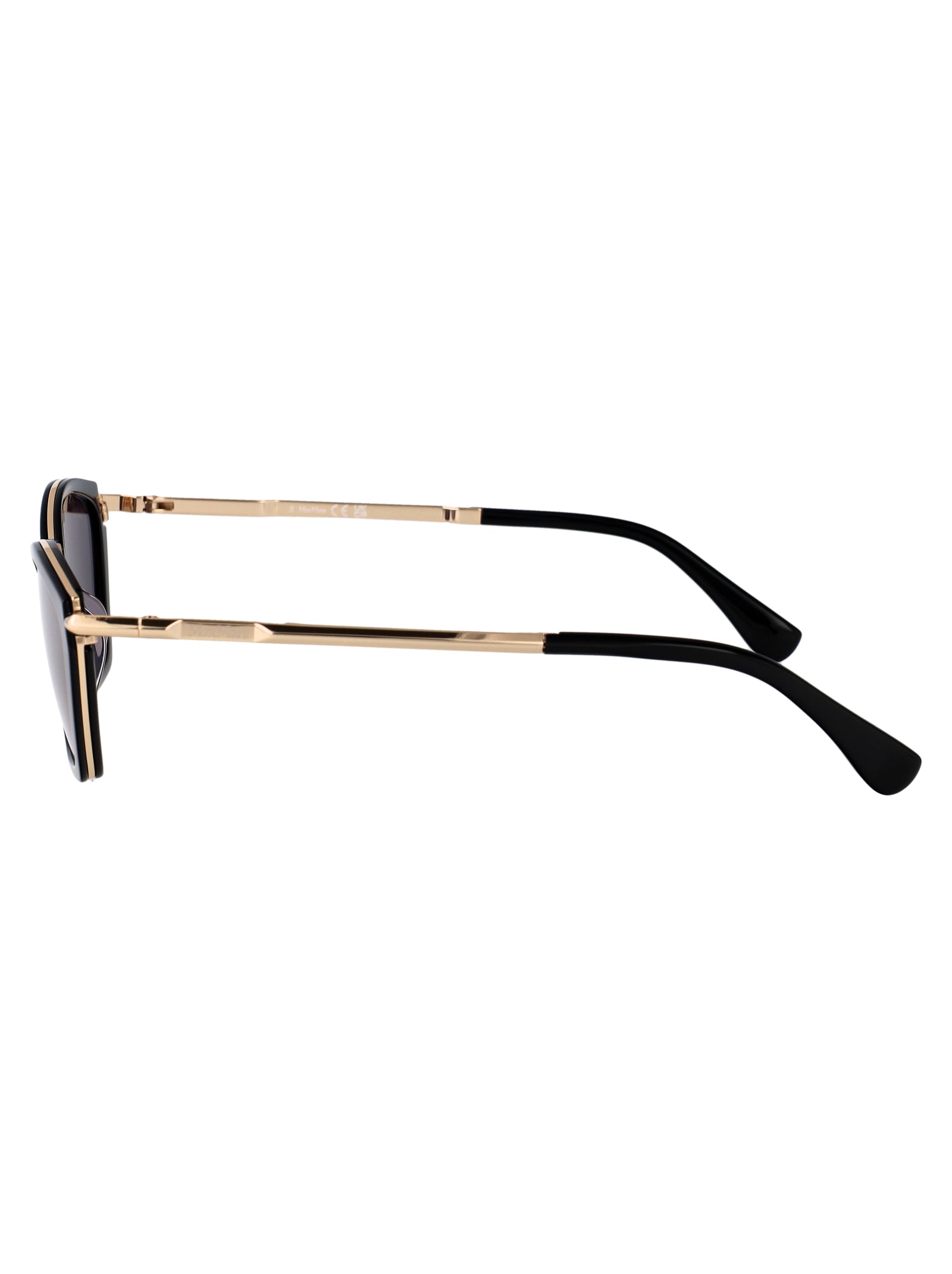 MAX MARA Sleek Metal Sunglasses for Women - SS25 Collection