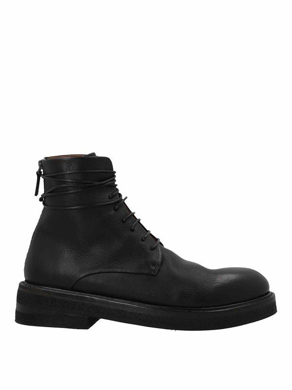 MARSELL Chic Lace-Up Mini Boots for Men