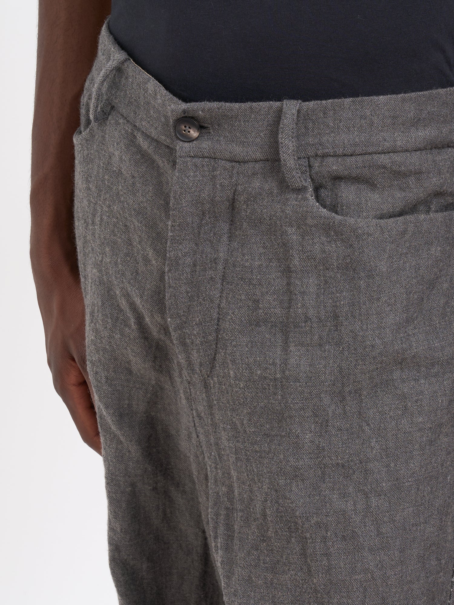 MASNADA Oversized Wool Trousers - Size 48