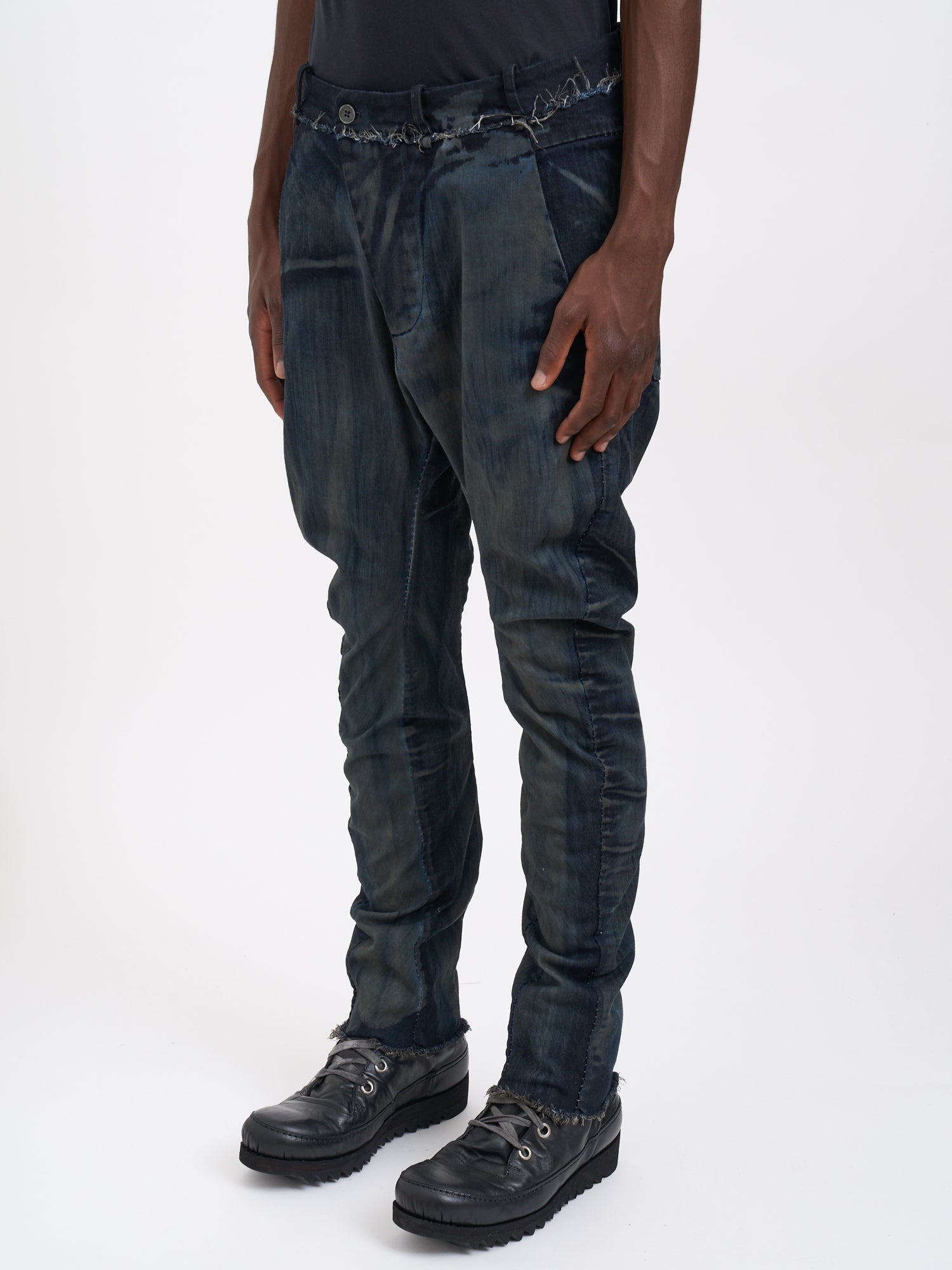 MASNADA Baggy Denim Trousers - Size 48