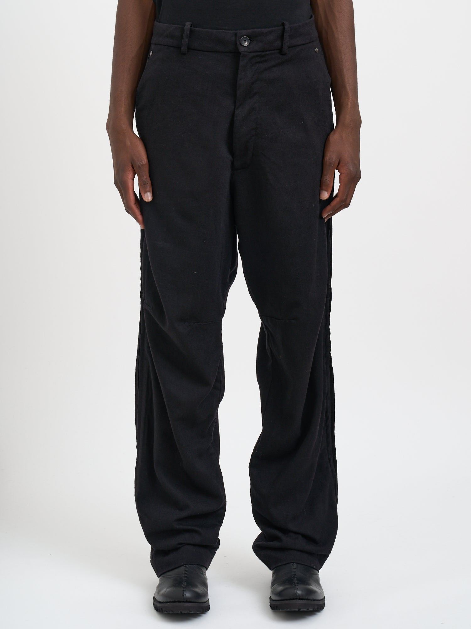 MASNADA Oversized Wool Trousers - Size 48