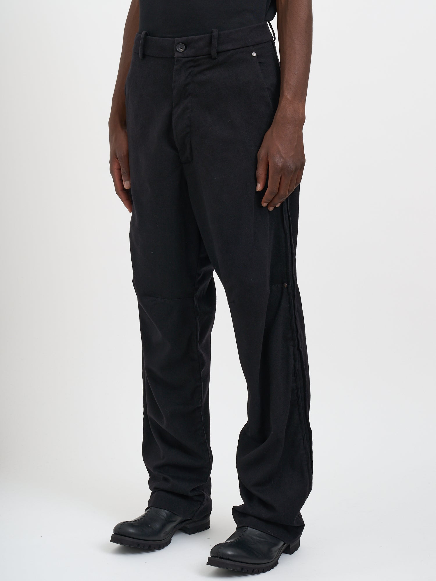 MASNADA Oversized Wool Trousers - Size 48