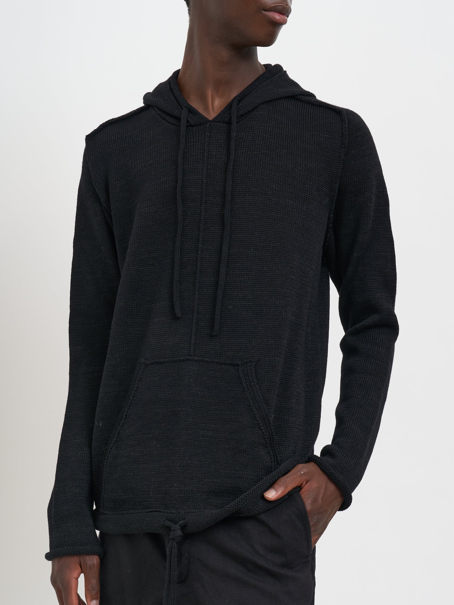 MASNADA Men's Wool Hoodie - Size 48