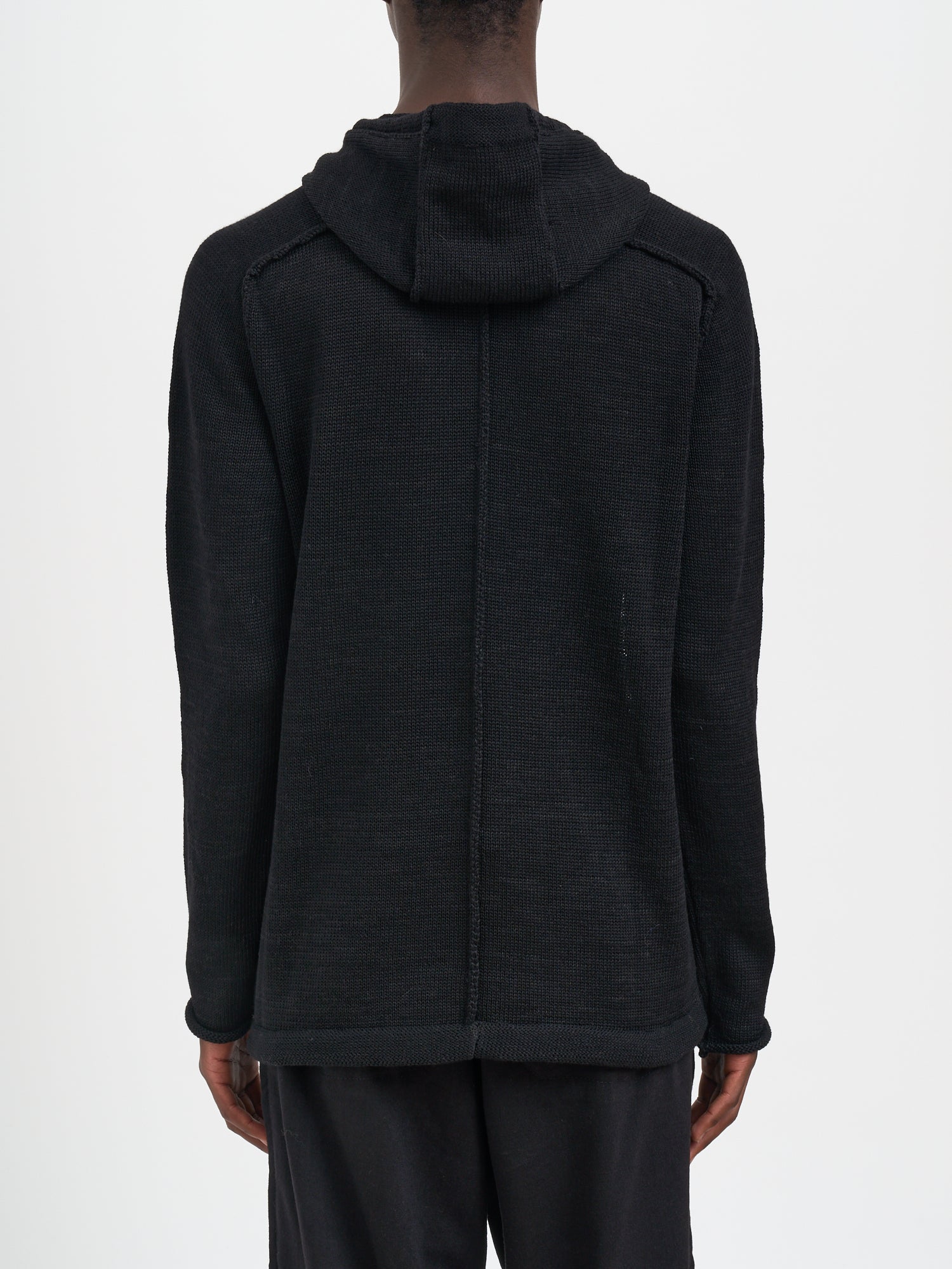 MASNADA Men's Wool Hoodie - Size 48