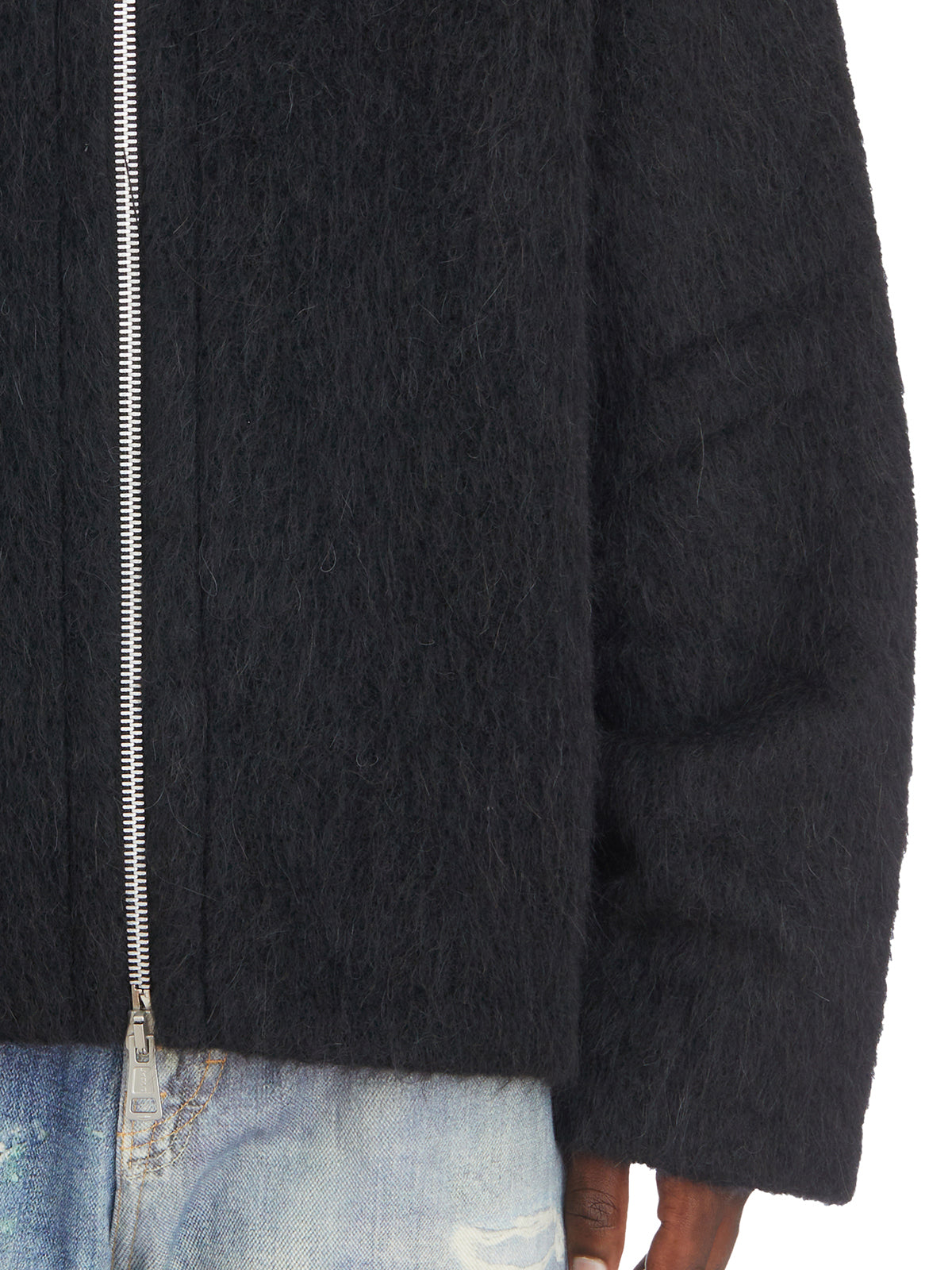 OUR LEGACY Men's Full Zip Hood Sweatshirt Size 50