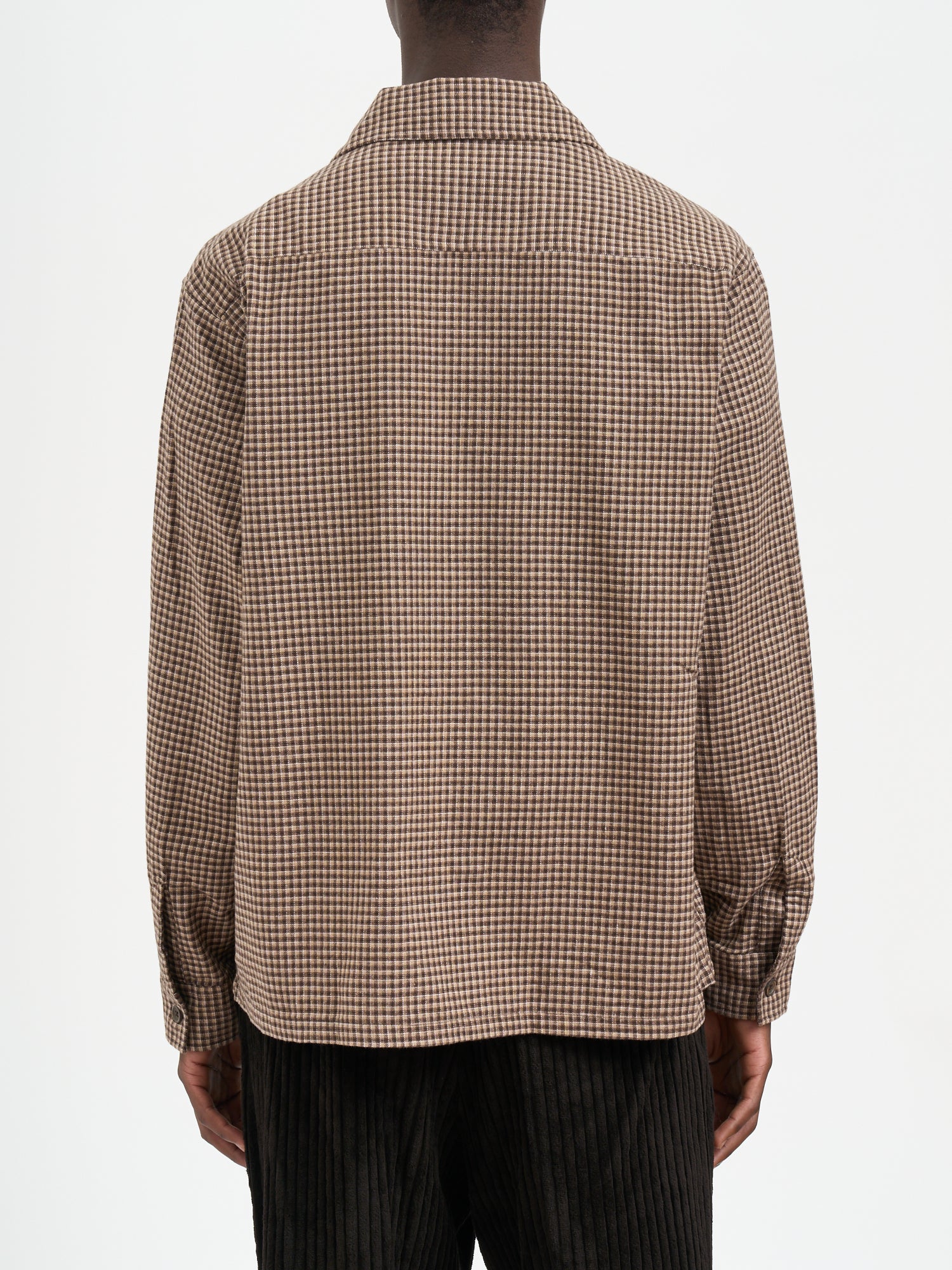 OUR LEGACY Heusen Flannel Check Shirt - Men's Loose Fit