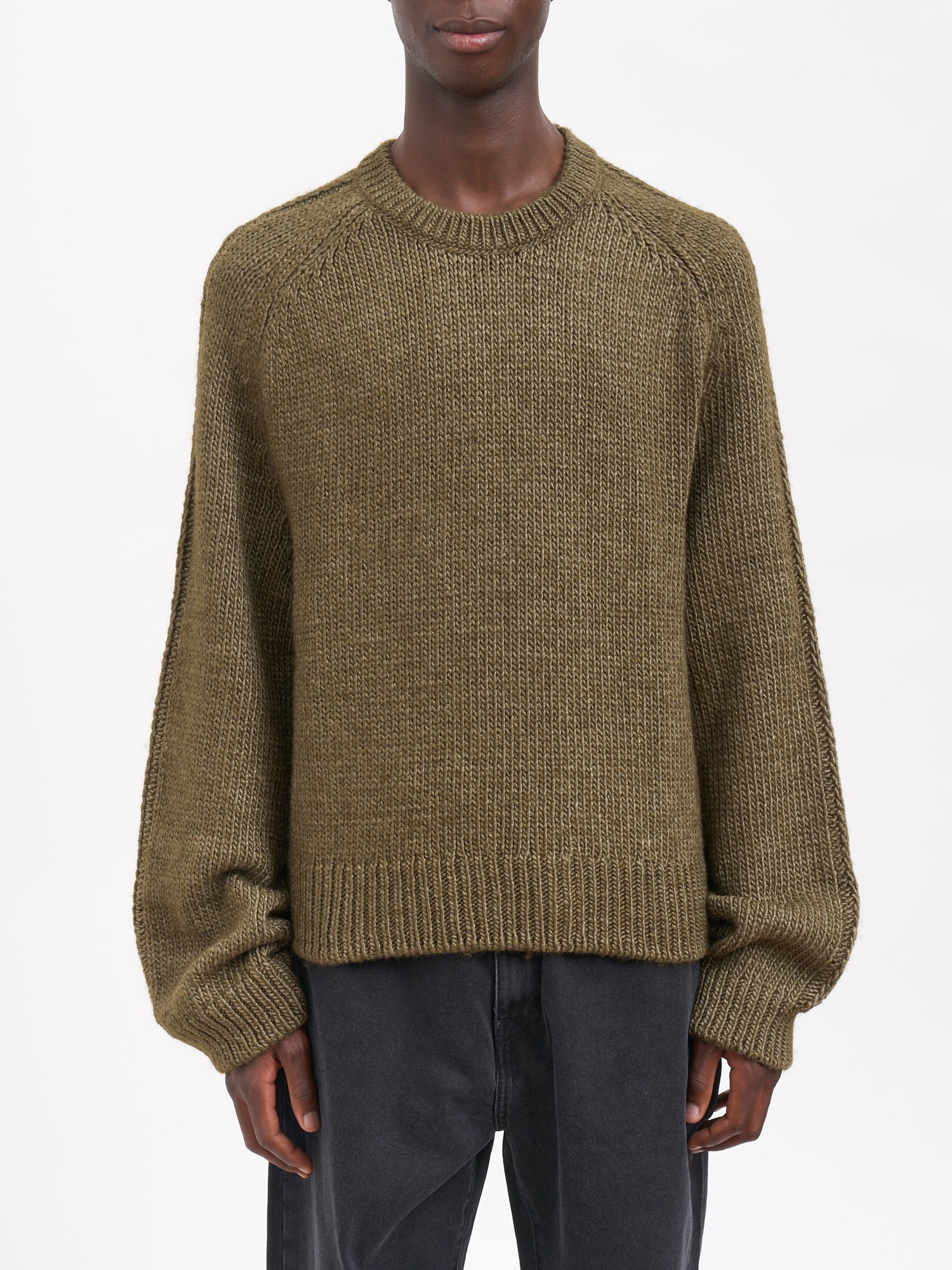 OUR LEGACY True Sweater - Rustic Wool Silk Men's Regular Fit