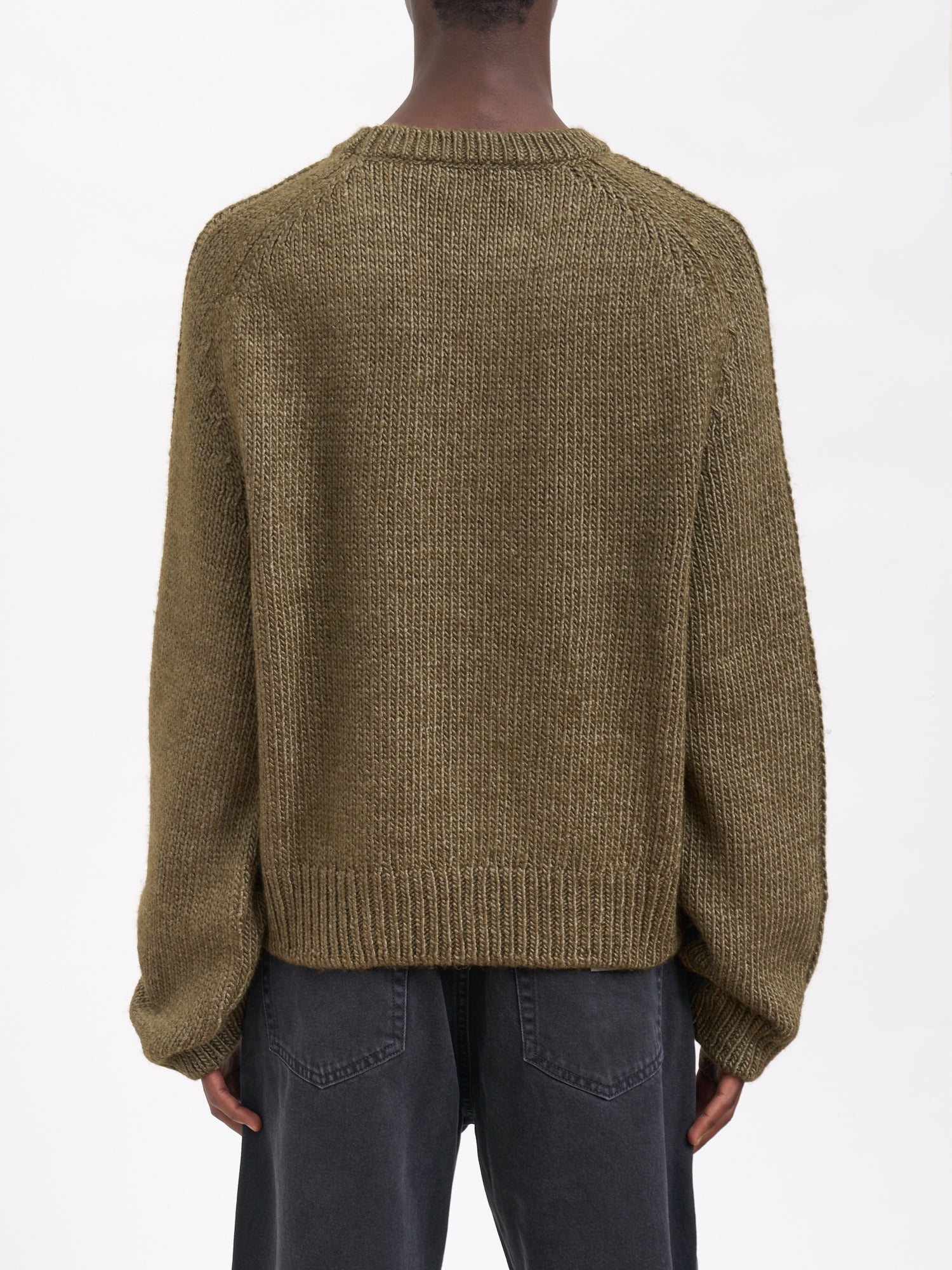 OUR LEGACY True Sweater - Rustic Wool Silk Men's Regular Fit