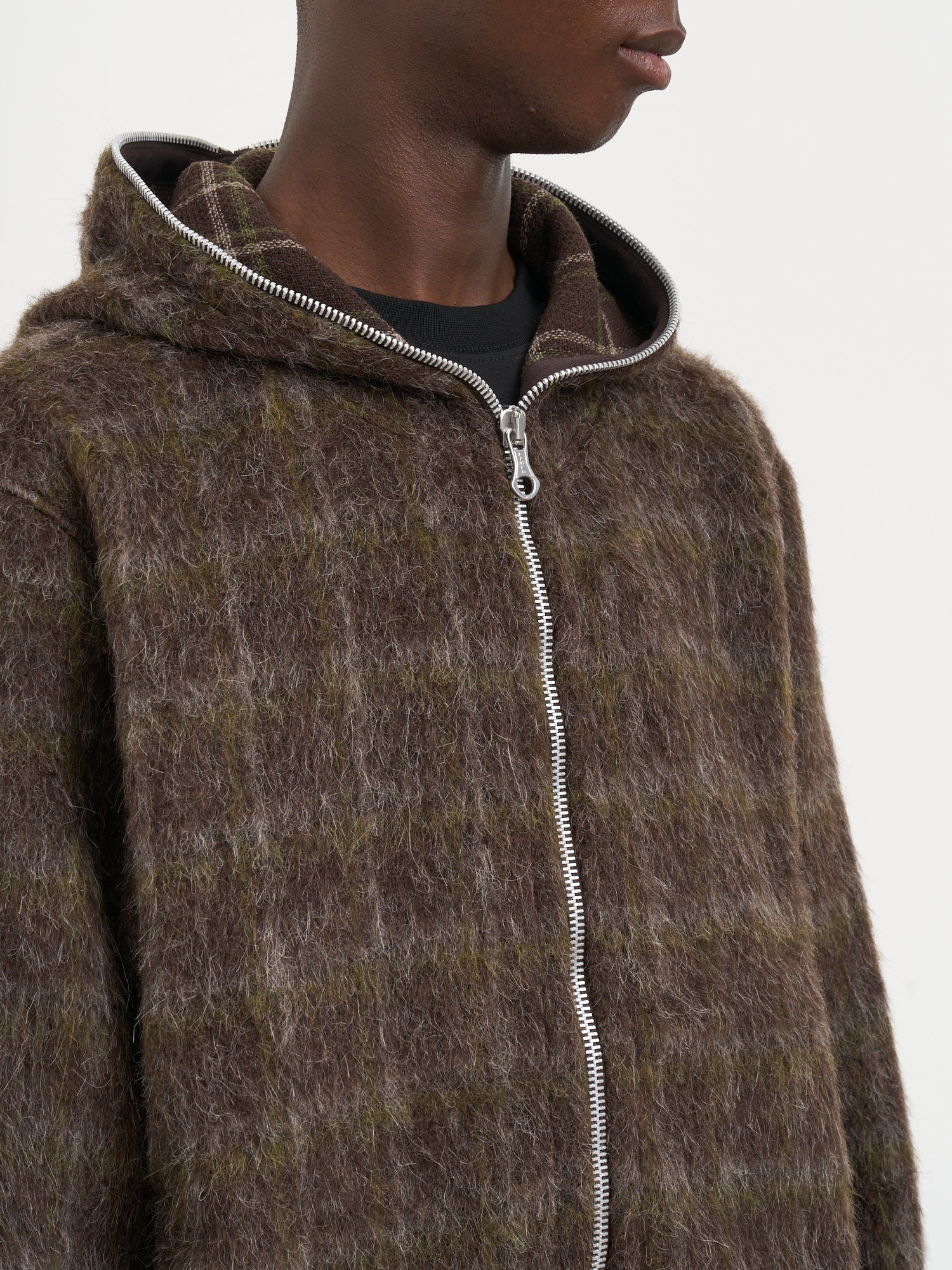 OUR LEGACY Full Zip Hood Sweater - Size 50