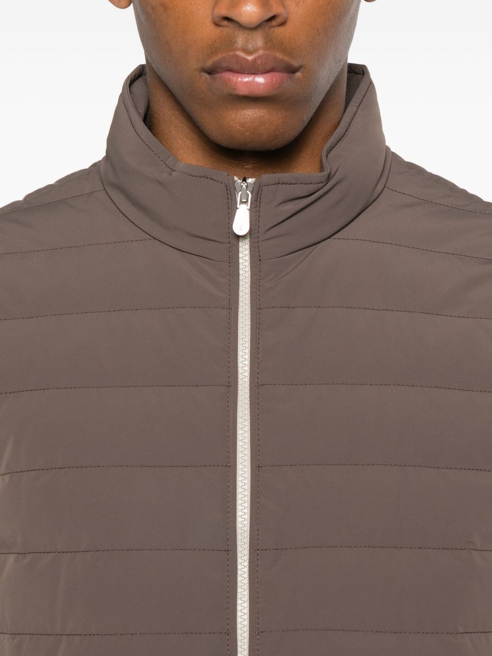 BRUNELLO CUCINELLI Sleeveless Quilted Down Jacket