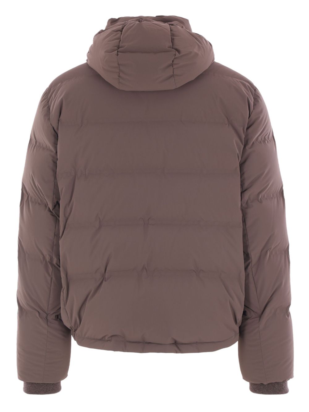 BRUNELLO CUCINELLI Men's Nylon Down Jacket with Hood - Fall/Winter 2025