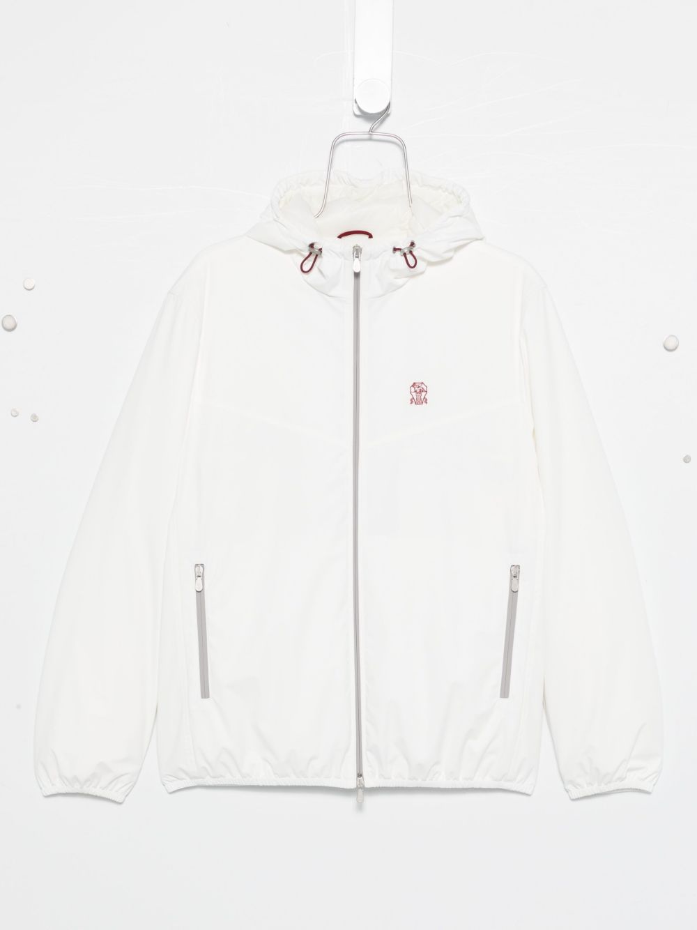 BRUNELLO CUCINELLI Men's Nylon Blouson Jacket with Hood