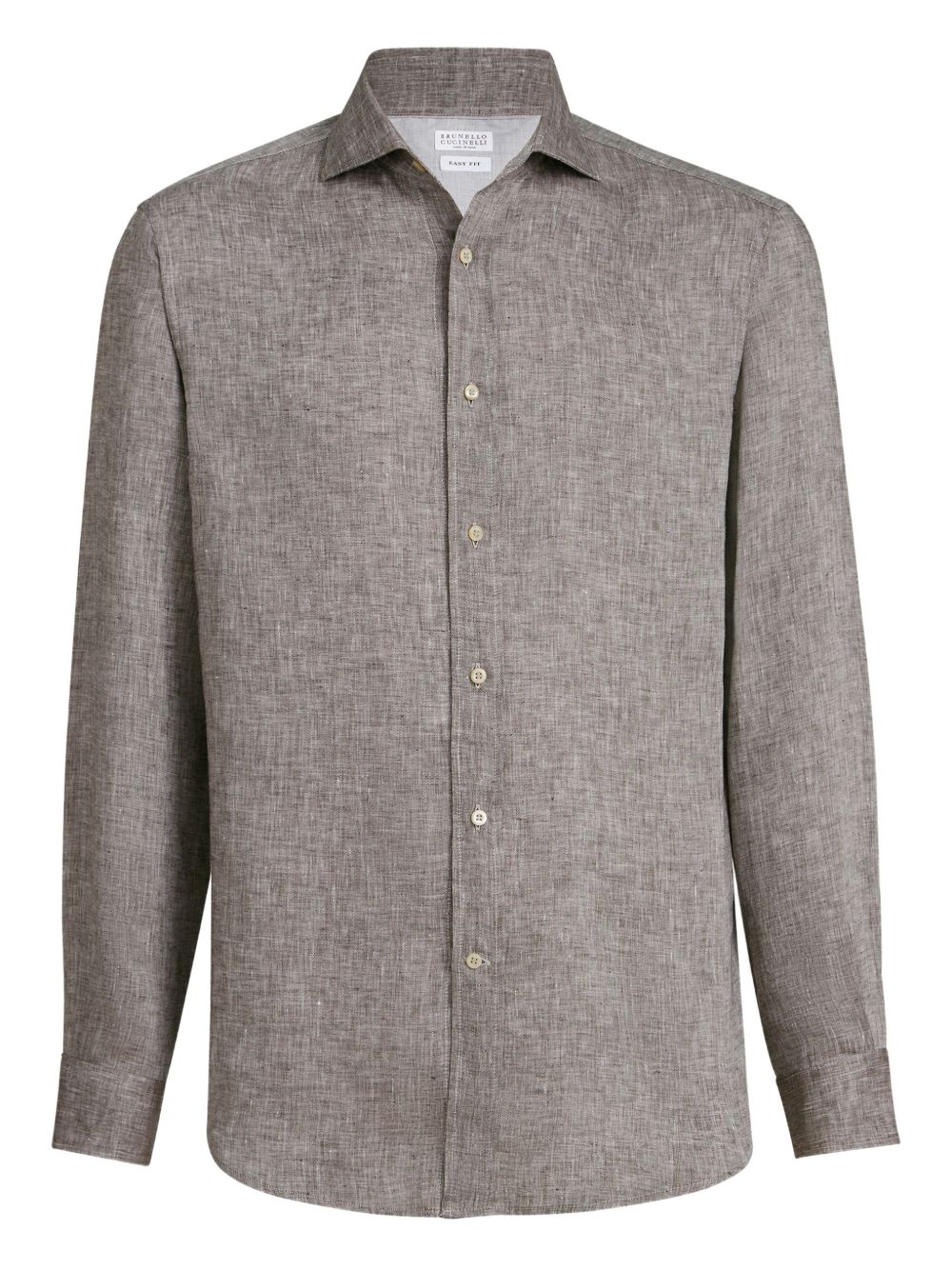 BRUNELLO CUCINELLI Linen Button-Up Shirt for Men - SS26 Collection