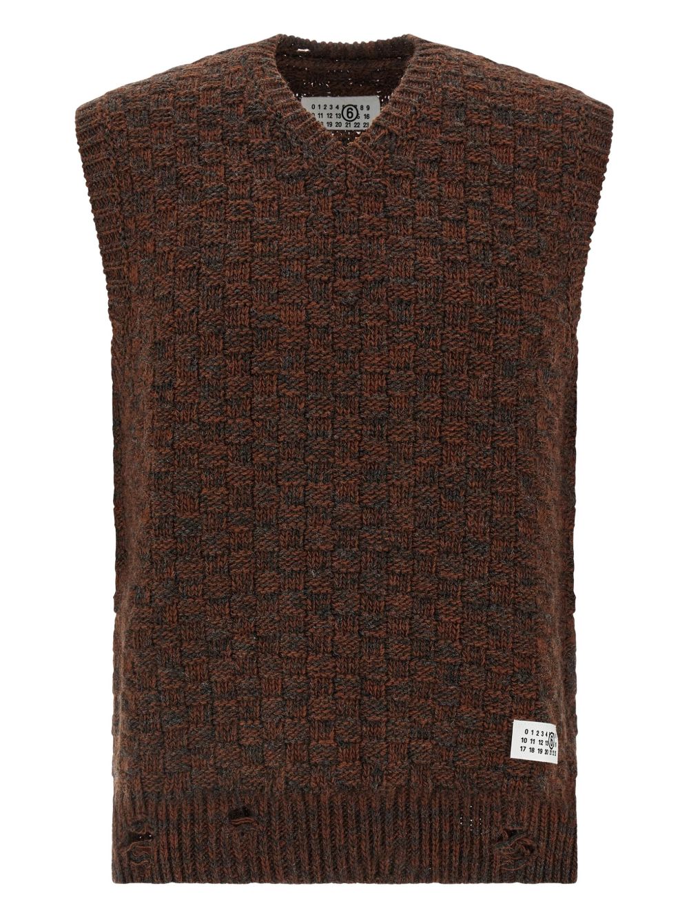 MM6 MAISON MARGIELA Stylish Knit Gilet for Men - Perfect Layering Piece