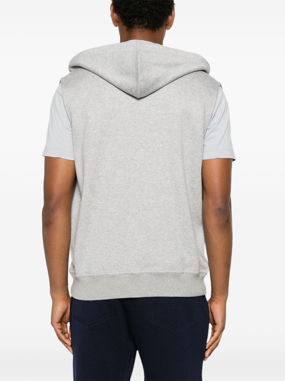 BRUNELLO CUCINELLI Sleeveless Hoodie for Men - Spring/Summer 2026