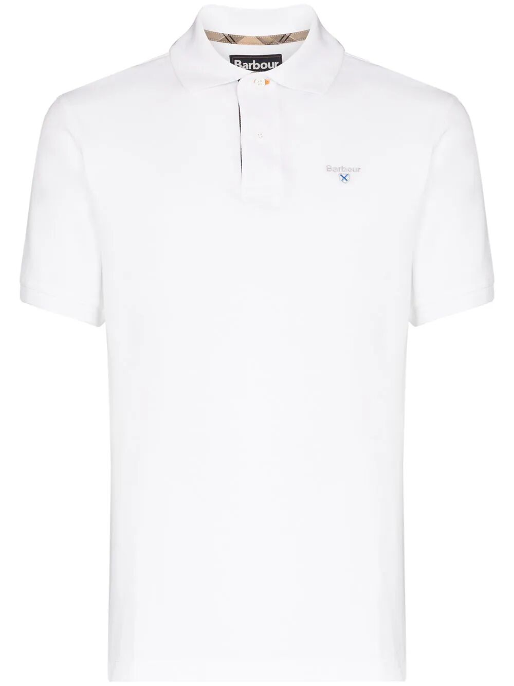 BARBOUR Tartan Pique Polo Shirt for Men - SS24 Collection