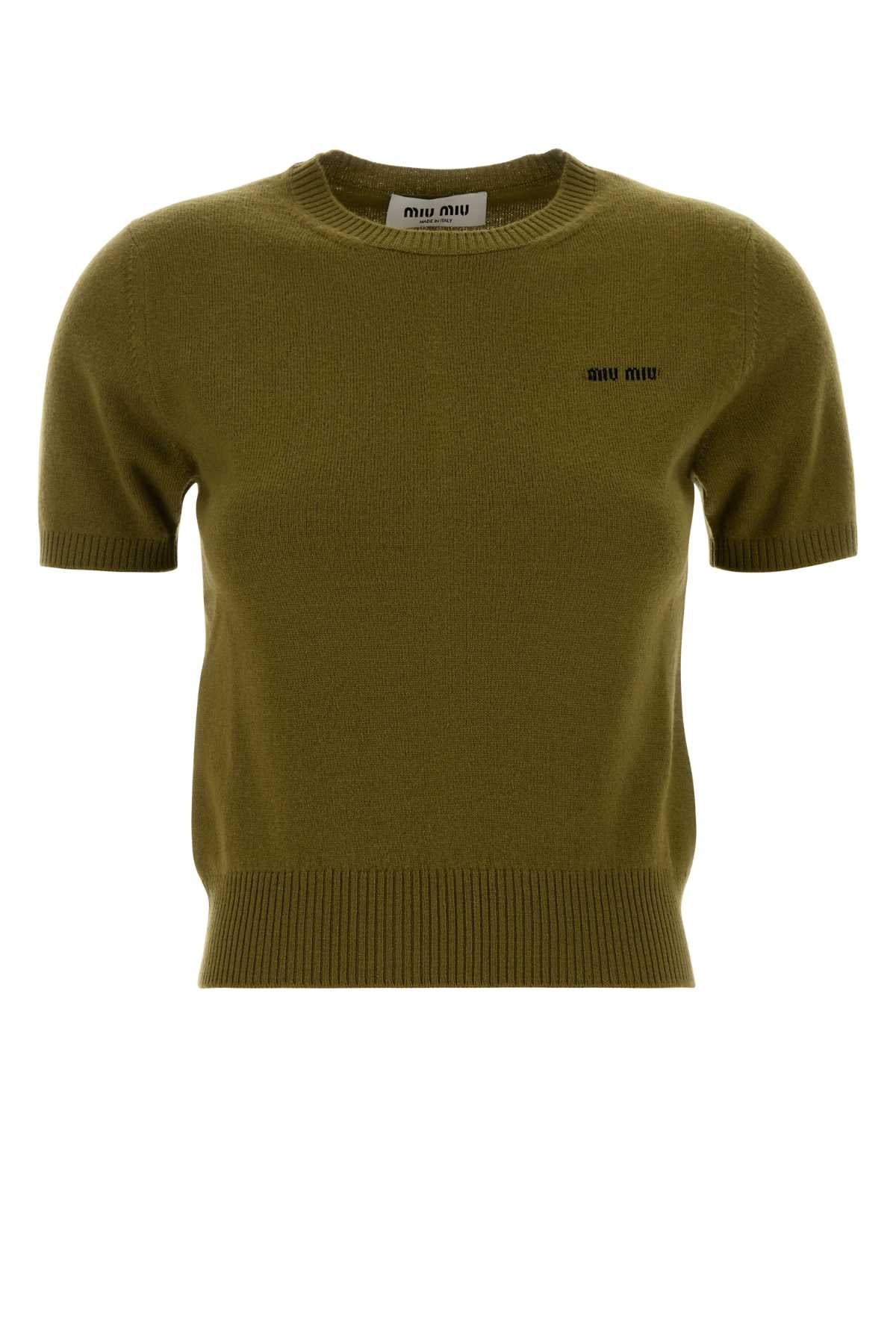 MIU MIU Elegant Women's Mini Knitwear for SS26