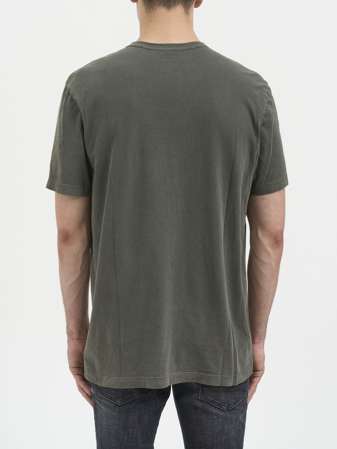 JAMES PERSE Classic Crew Neck Cotton T-Shirt - Size 3