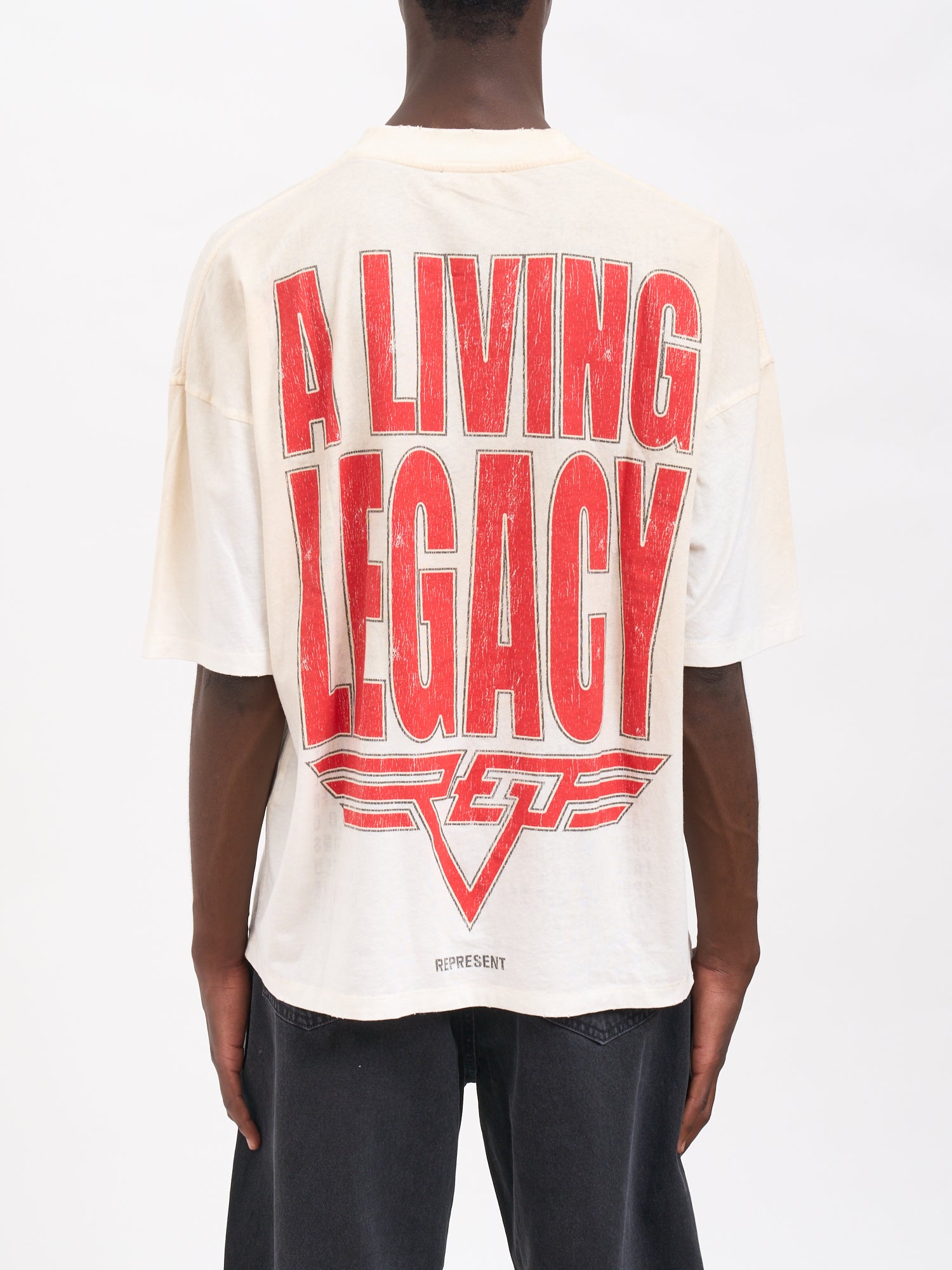 REPRESENT Living Legacy Oversized Crewneck T-Shirt - Size M