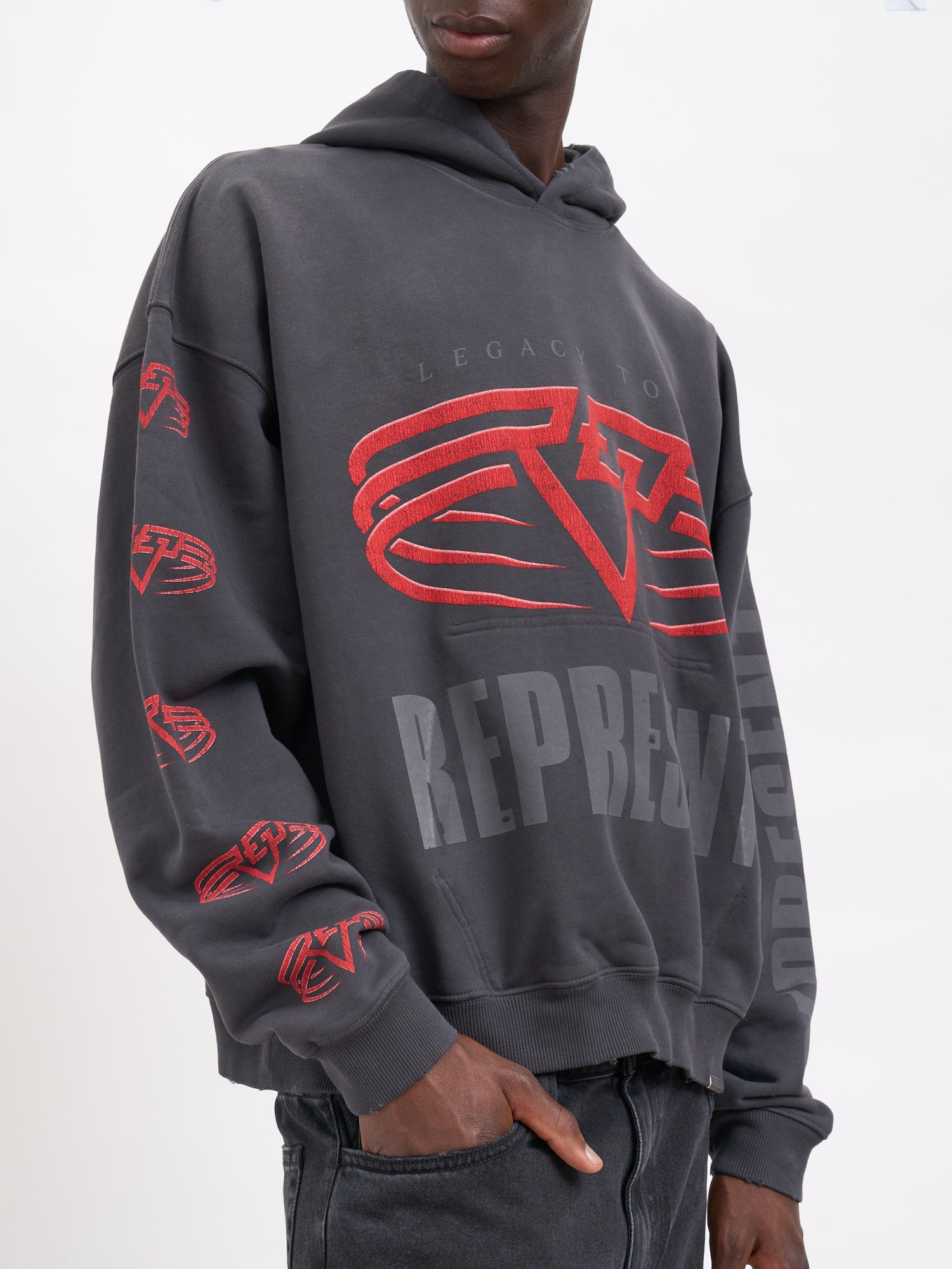 REPRESENT Living Legacy Tour Hooded Sweatshirt - Size M