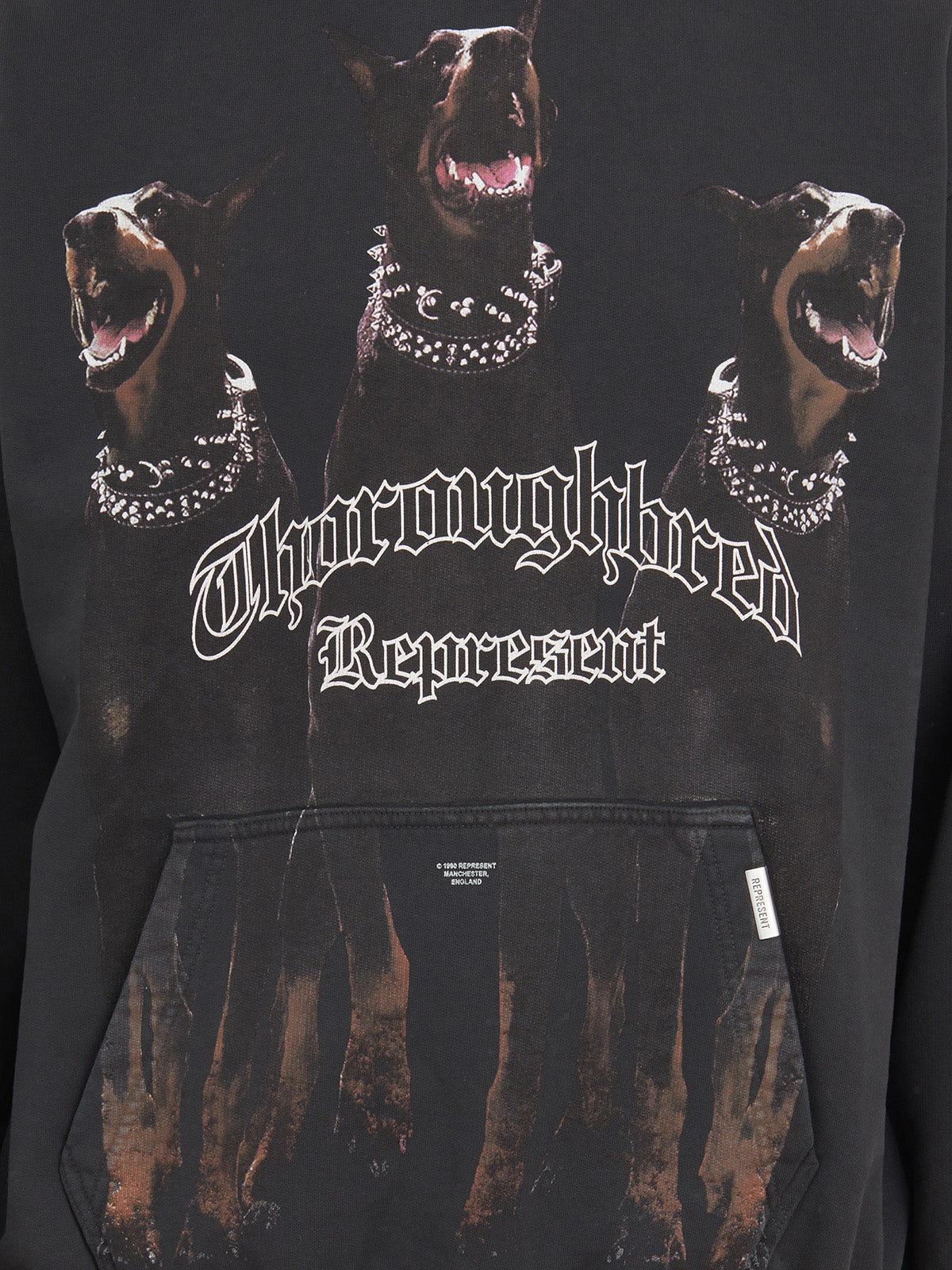 REPRESENT Thoroughbred Mini Hoodie - Size Medium