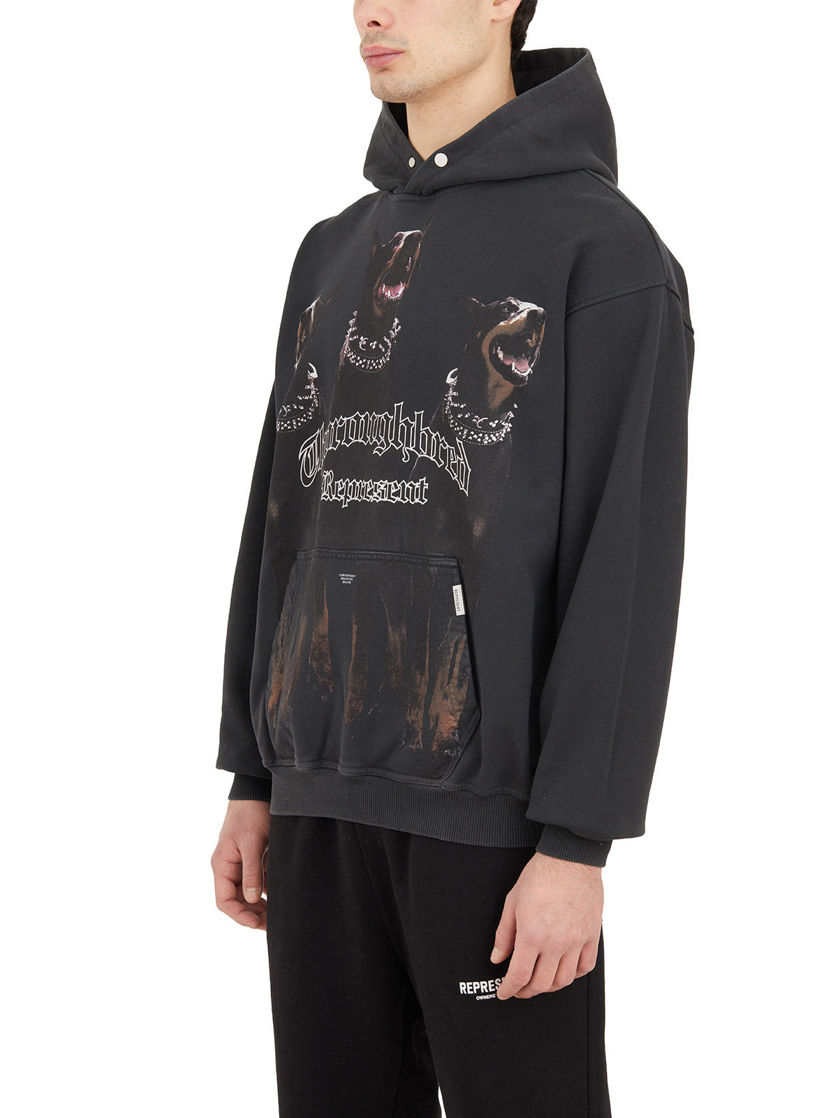 REPRESENT Thoroughbred Mini Hoodie - Size Medium