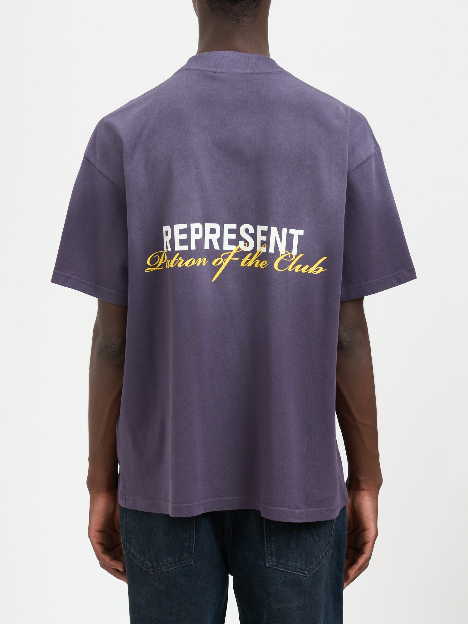 REPRESENT Oversized Crewneck T-Shirt - Patron of the Club (M)
