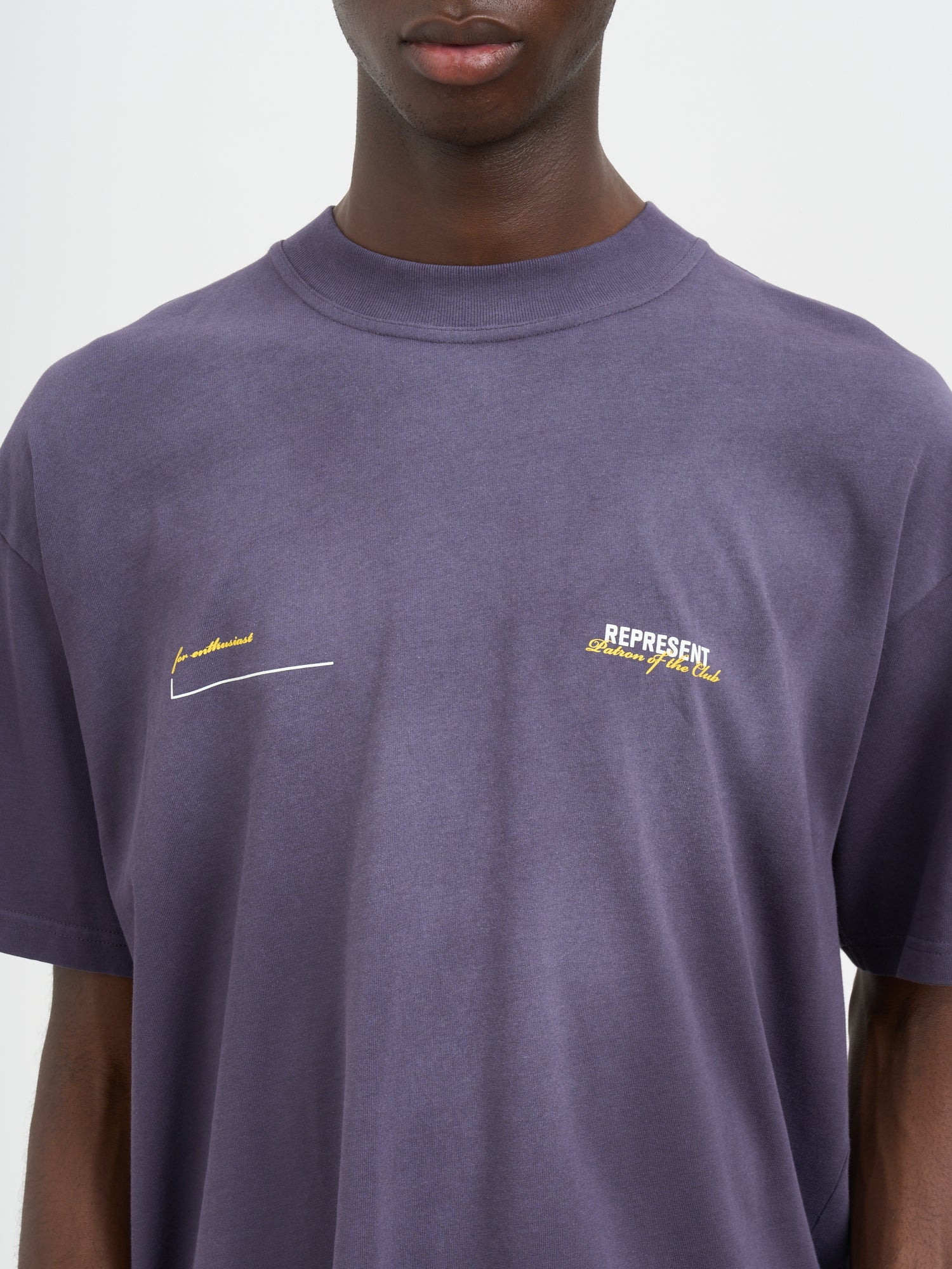 REPRESENT Oversized Crewneck T-Shirt - Patron of the Club (M)