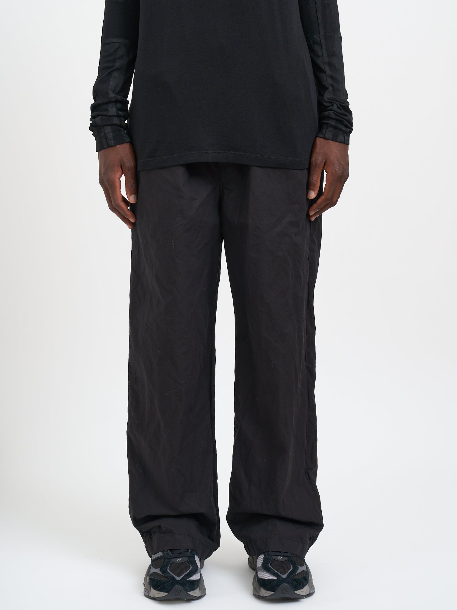 THOM KROM Metallic Wide Leg Trousers for Men - FW25