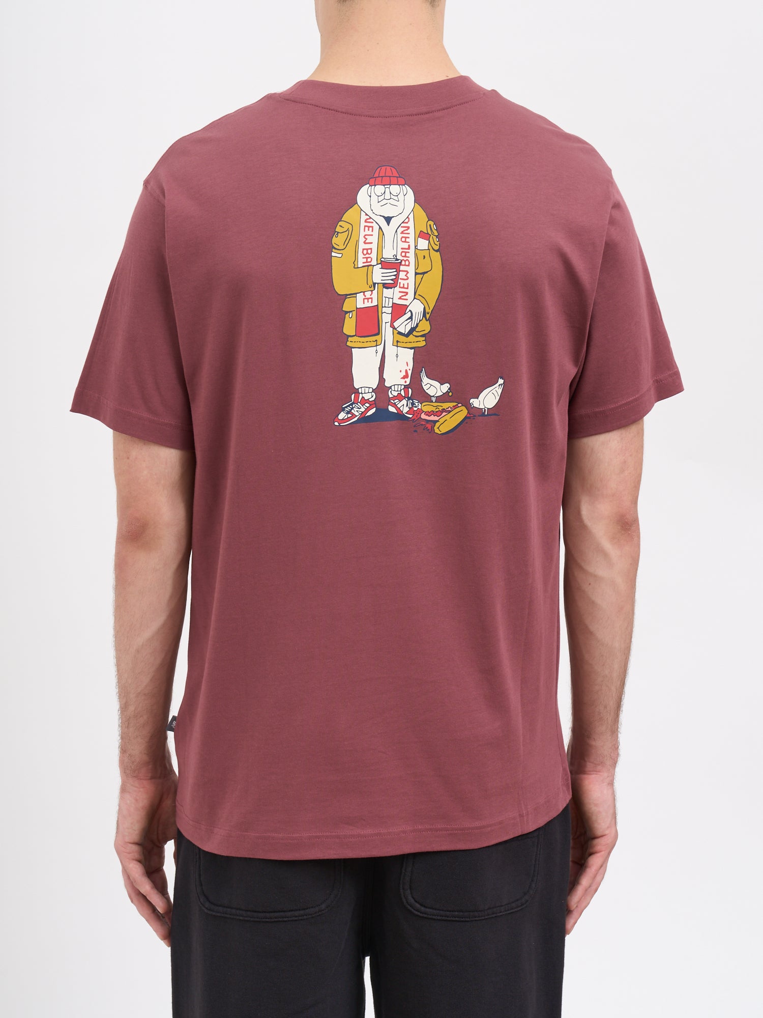 NEW BALANCE Spectator Cotton T-Shirt - Medium Size