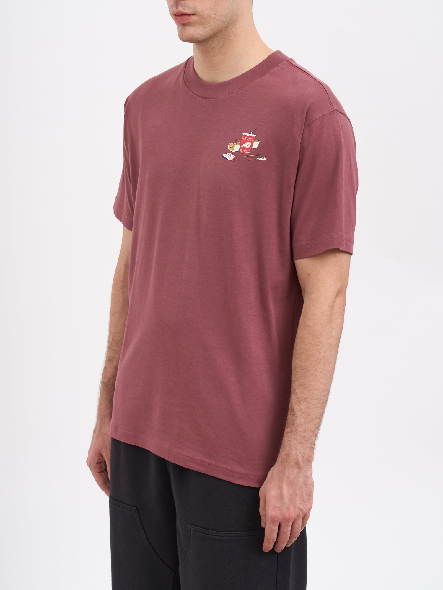 NEW BALANCE Spectator Cotton T-Shirt - Medium Size
