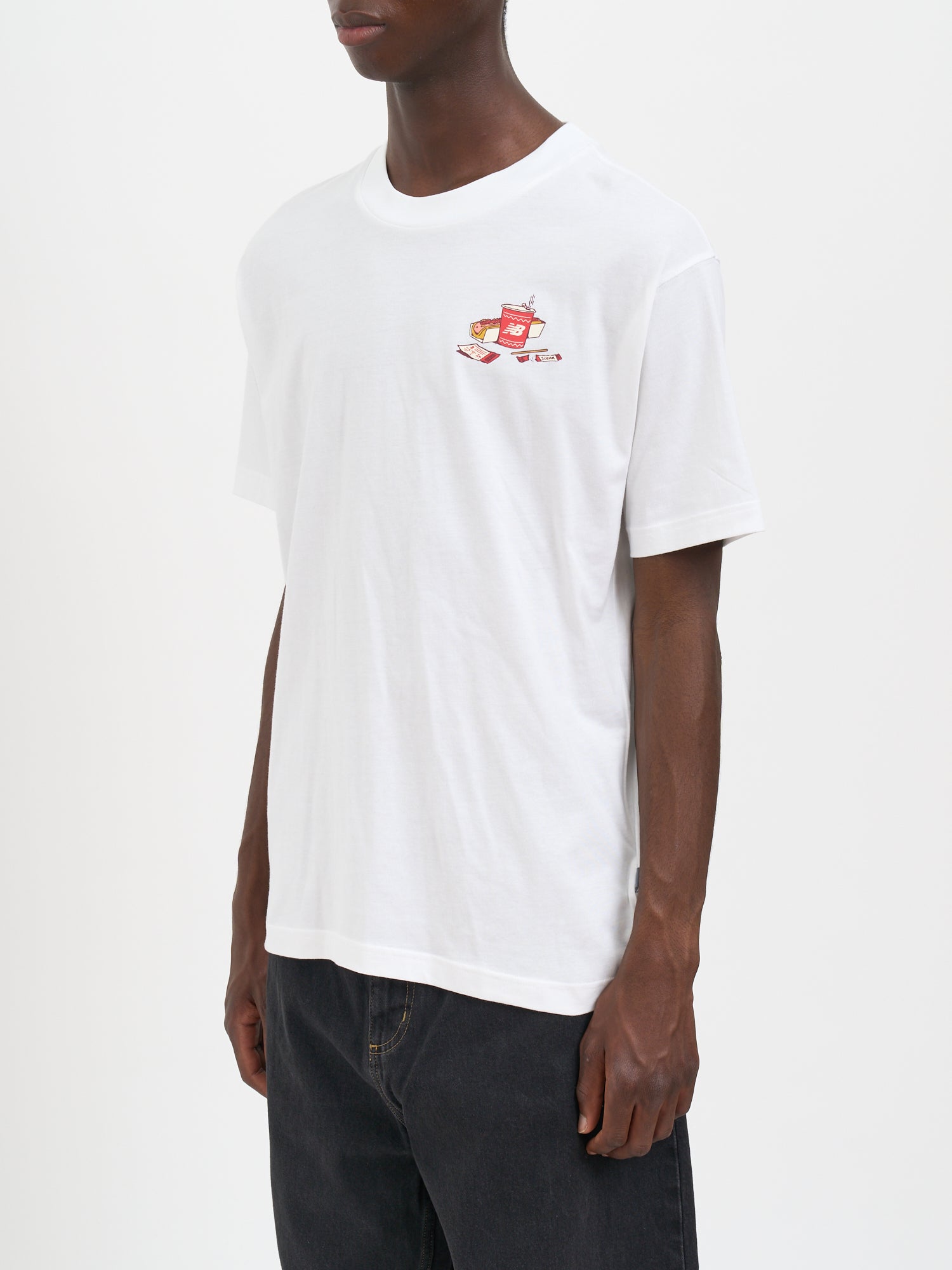 NEW BALANCE Spectator Cotton T-Shirt for Men - FW25 Edition