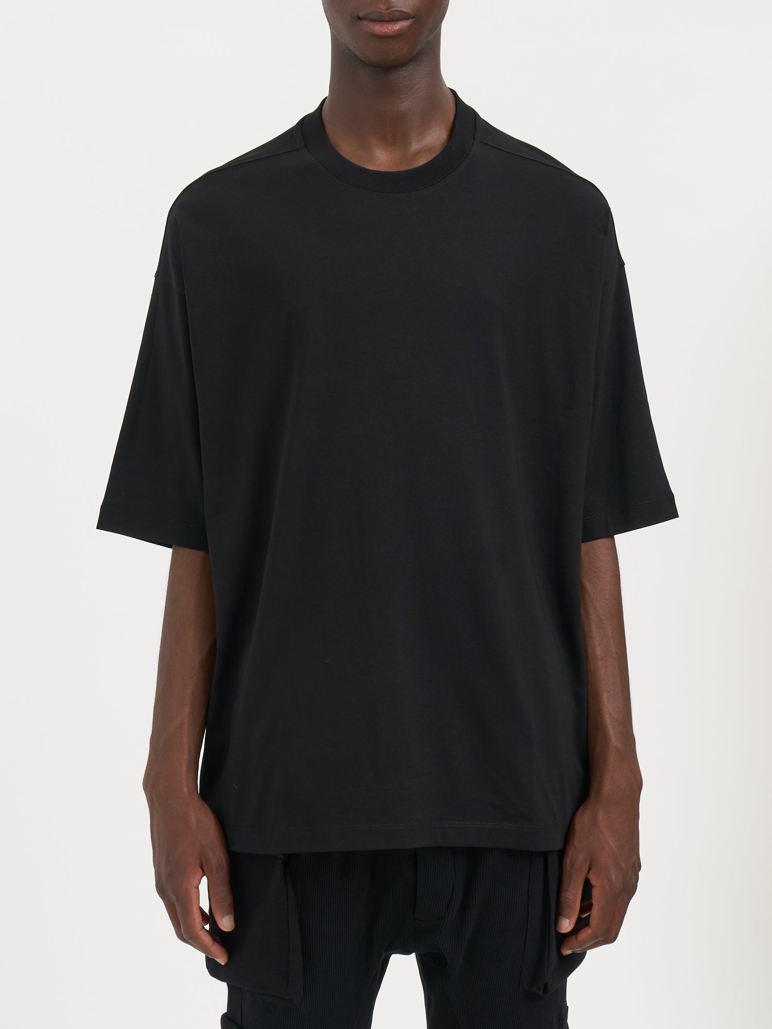 THOM KROM Oversized Crewneck T-Shirt with Print - Size Medium