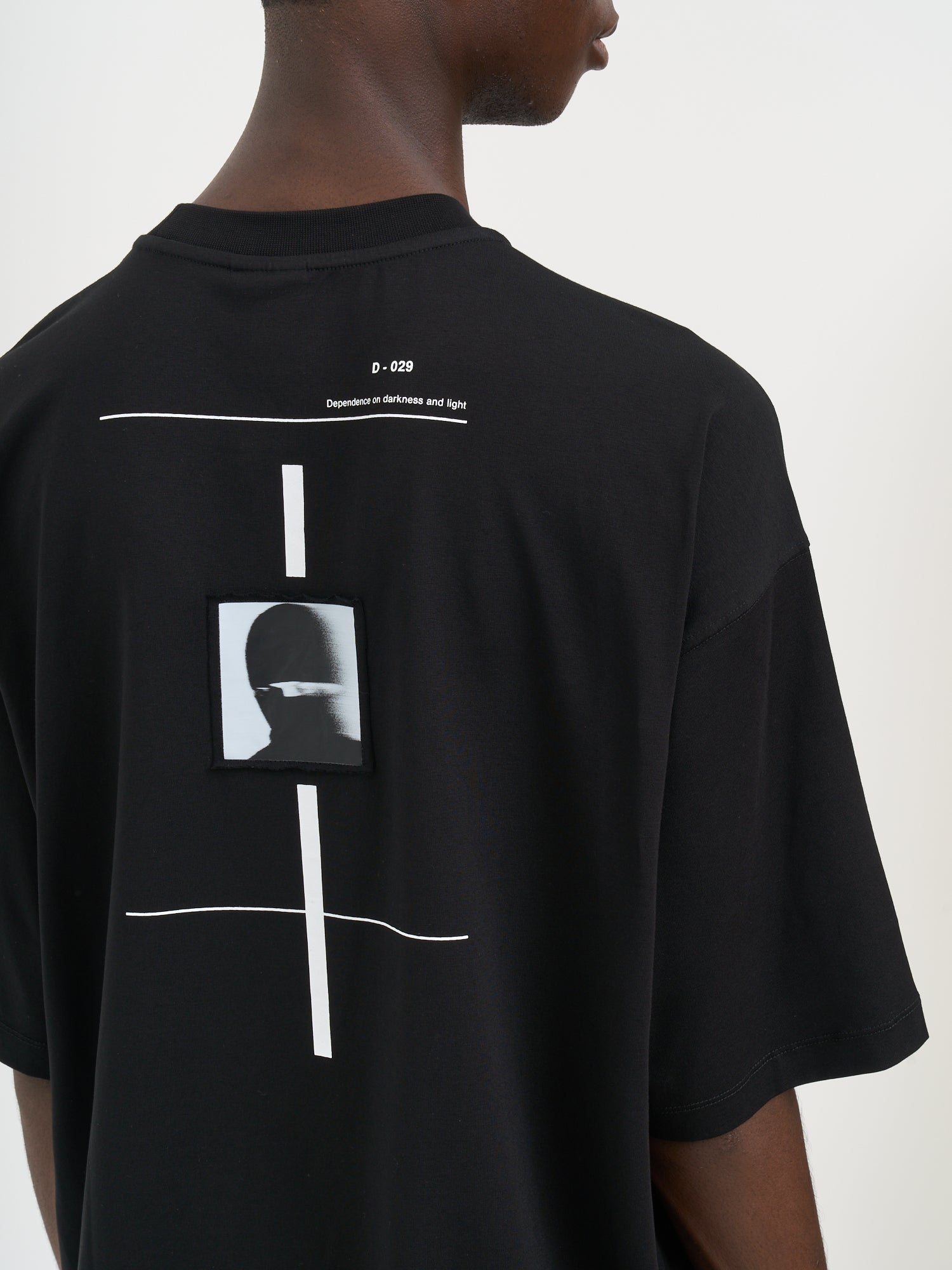 THOM KROM Oversized Crewneck T-Shirt with Print - Size Medium