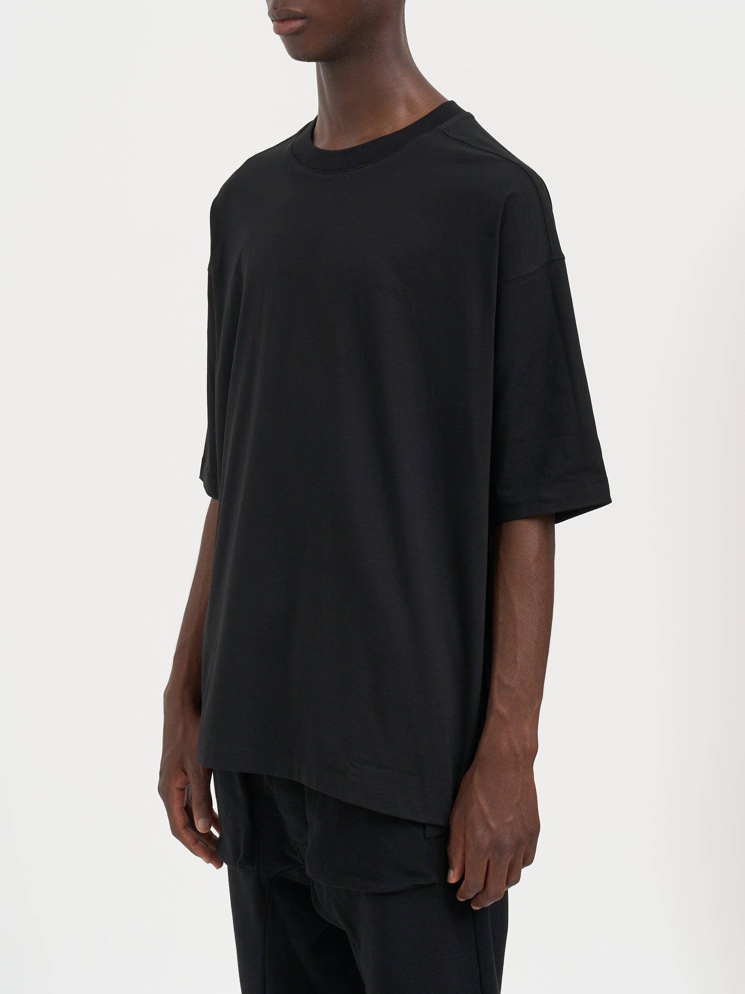 THOM KROM Oversized Crewneck T-Shirt with Print - Medium