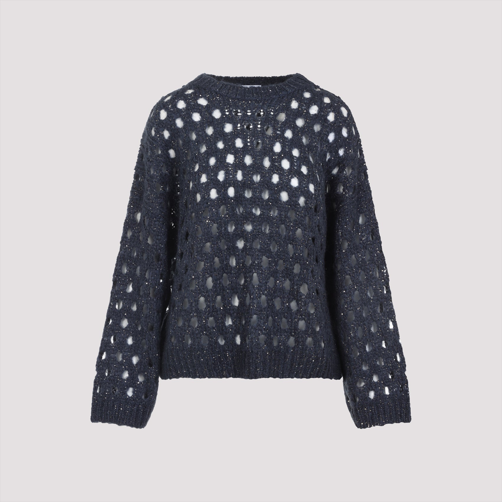 BRUNELLO CUCINELLI Openwork Pullover for Women - FW25 Collection
