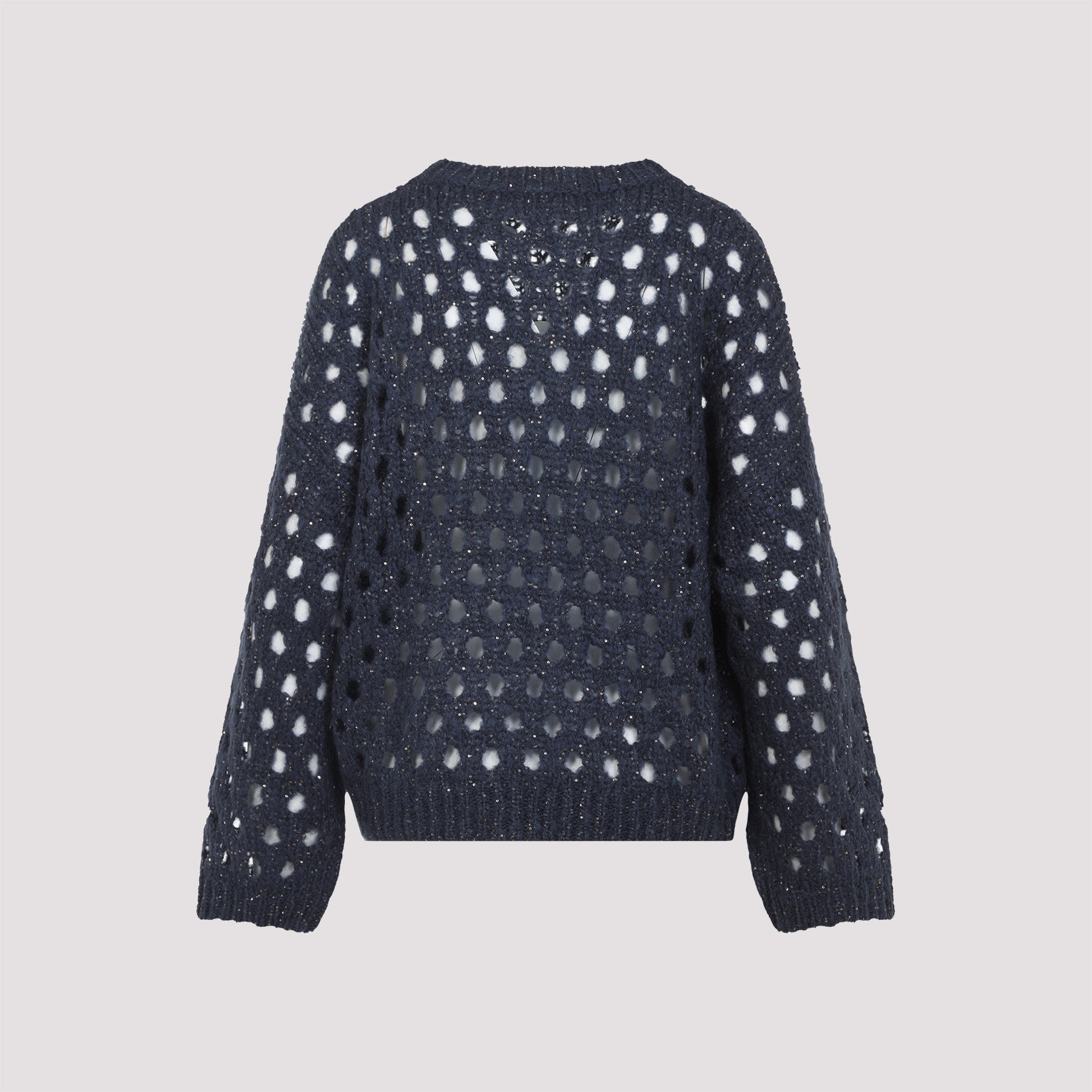 BRUNELLO CUCINELLI Openwork Pullover for Women - FW25 Collection