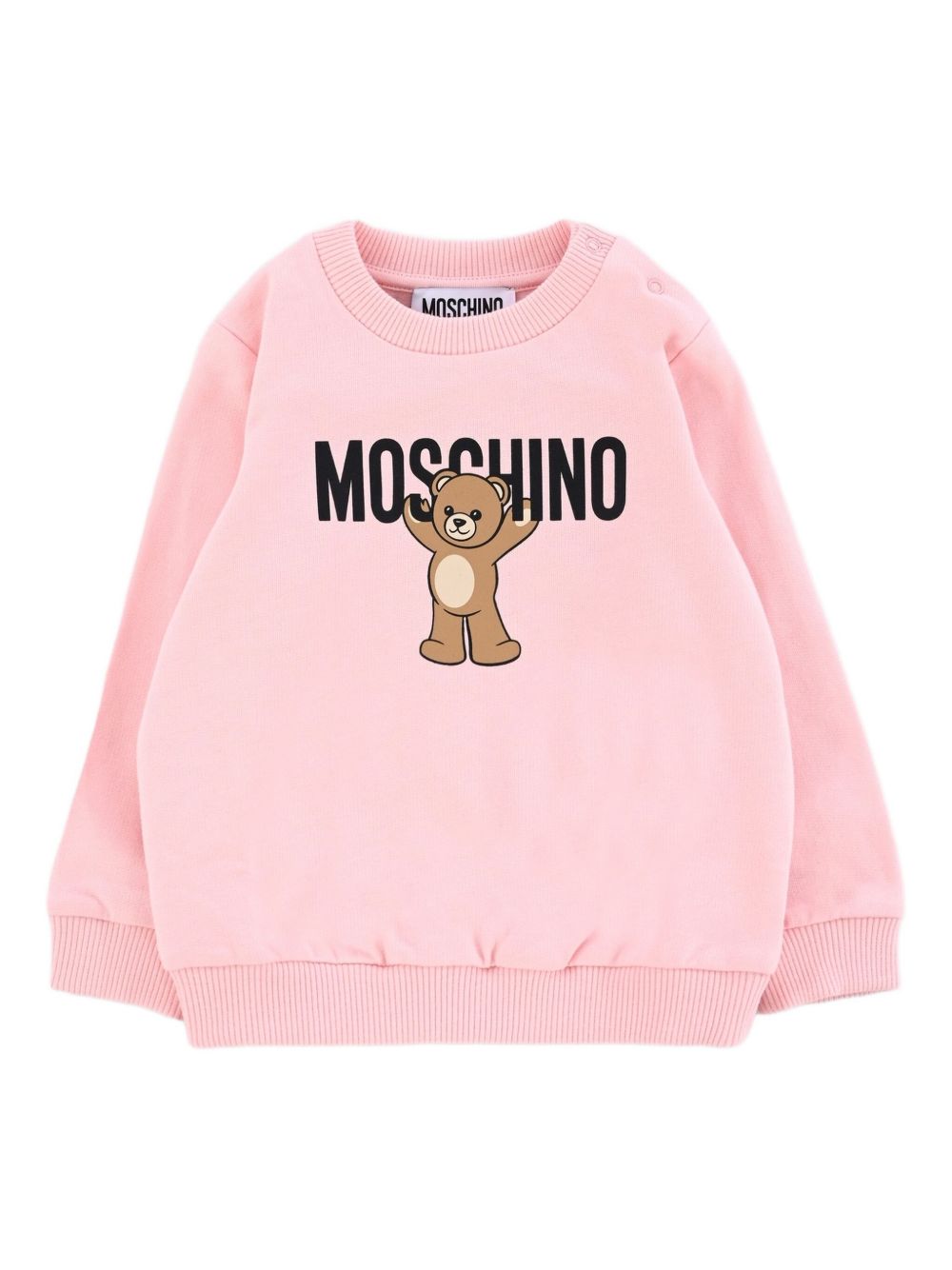 MOSCHINO KIDS Mini Teddy Bear Crewneck Sweatshirt