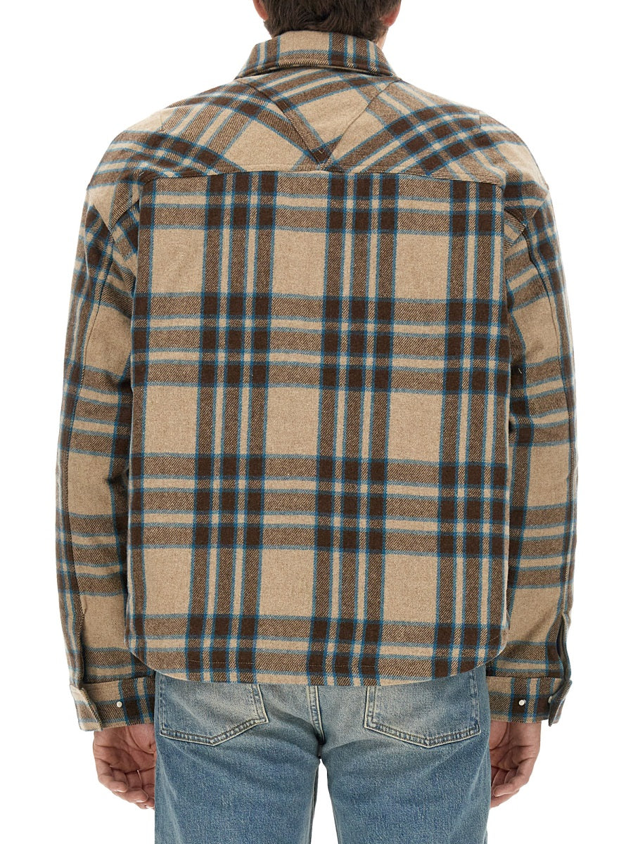 REPRESENT Stylish Plaid Shirt - Size L