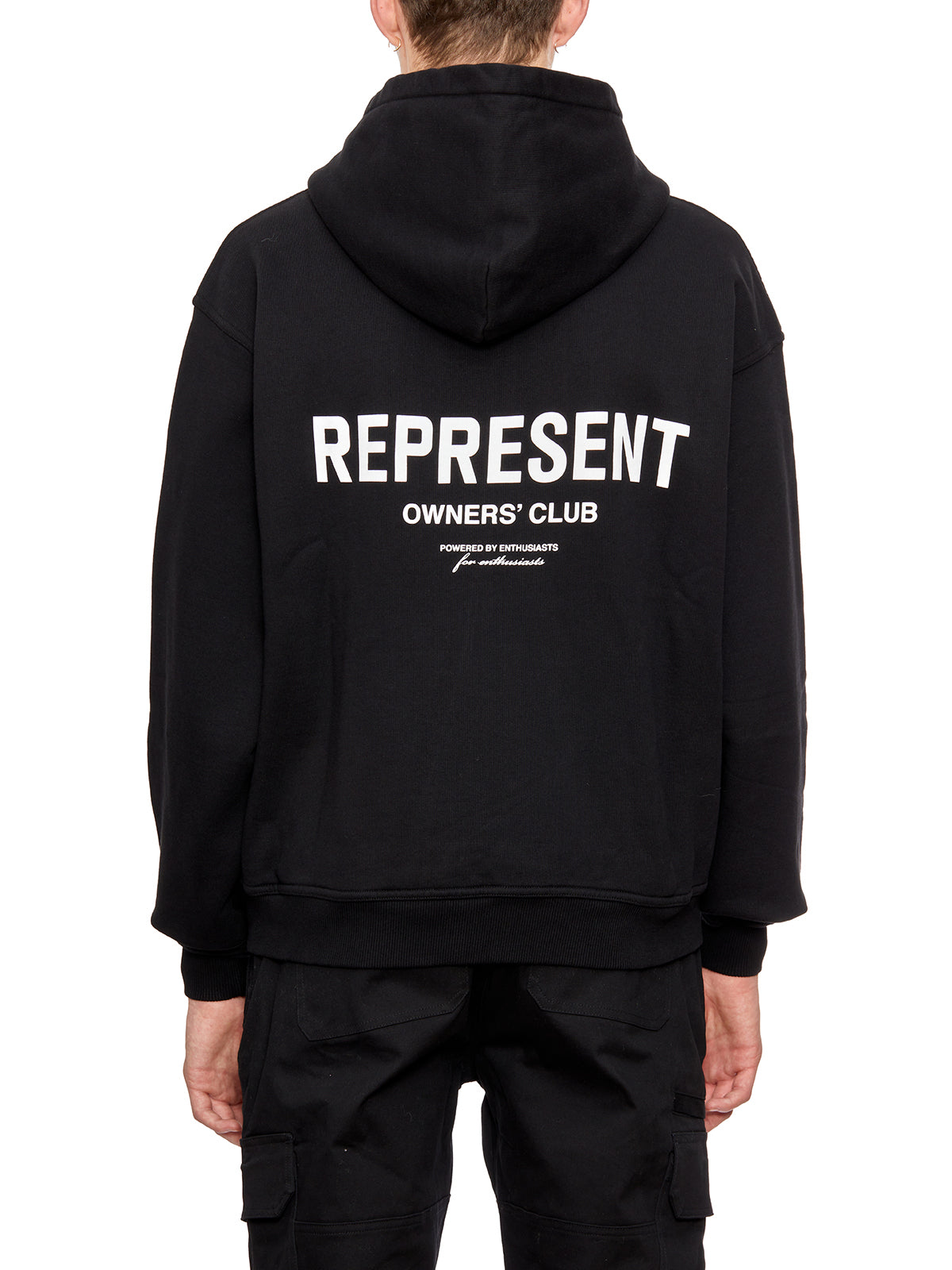 REPRESENT Owners Club Zip-Up Hoodie - Size Medium
